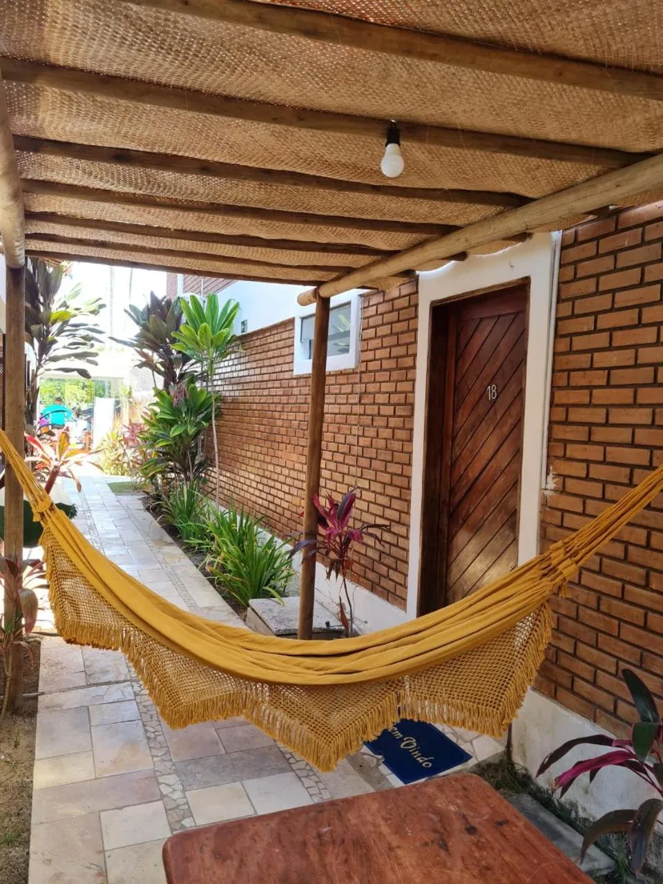 Patio in Pousada Luz do Porto