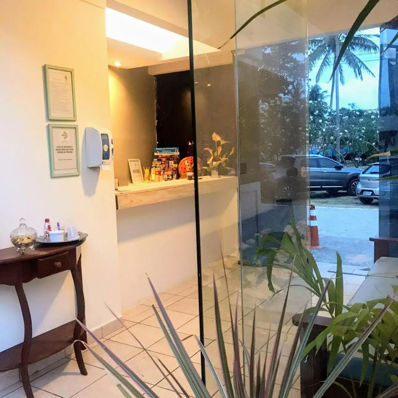 Lobby or reception in Pousada Luz do Porto