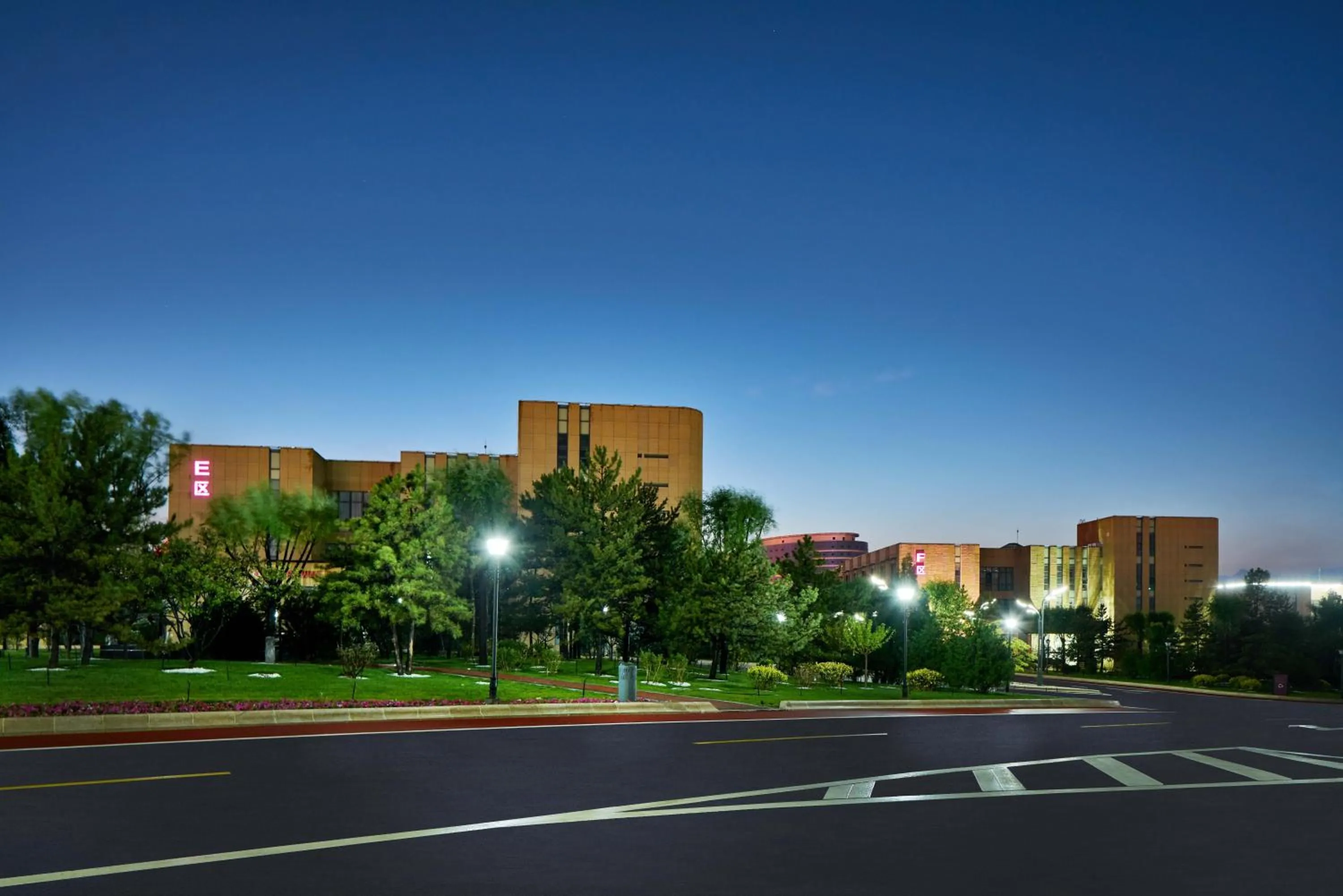 Property building in Crowne Plaza Ordos, an IHG Hotel
