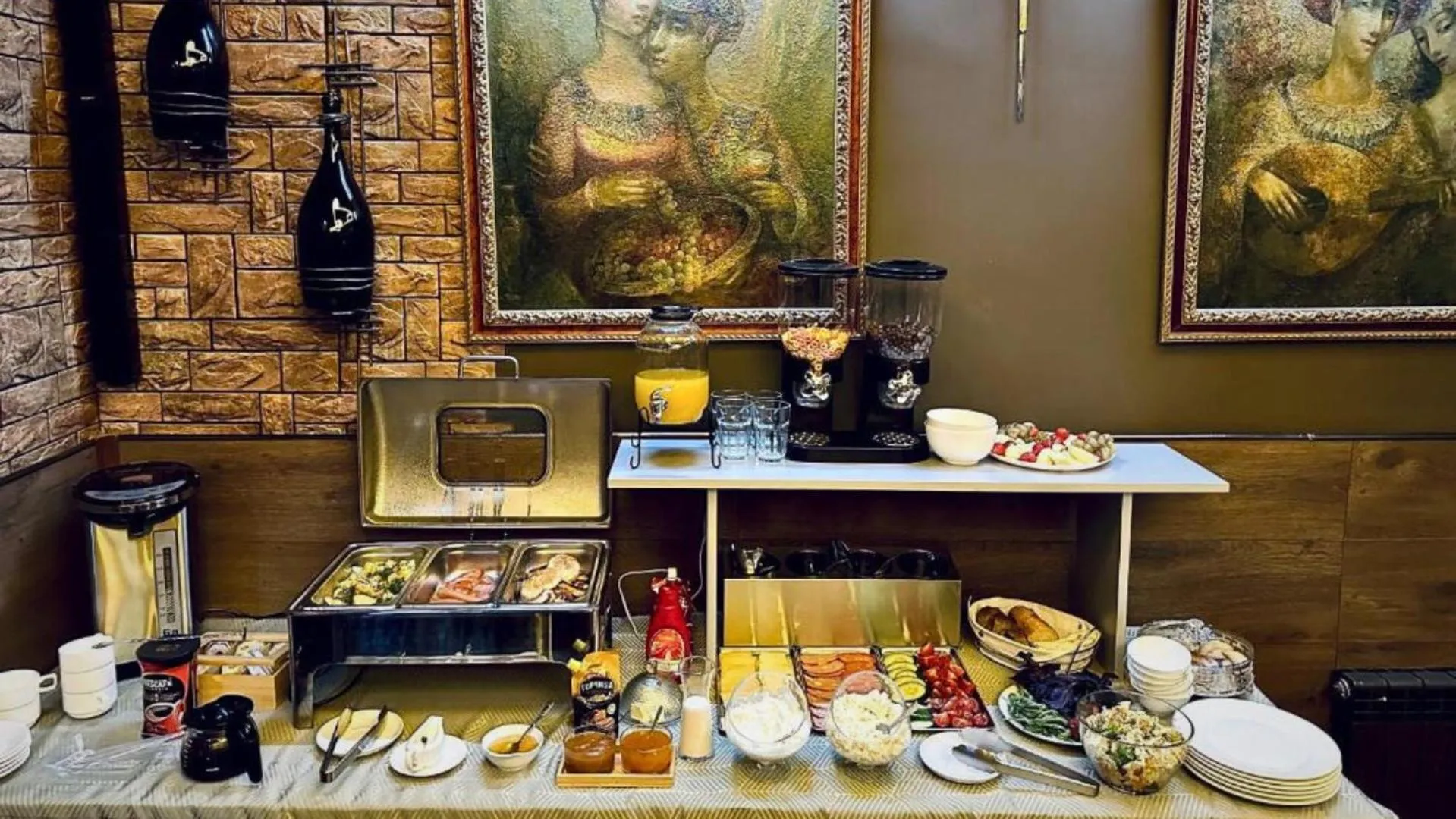 Breakfast in NAVA Hotel Yerevan