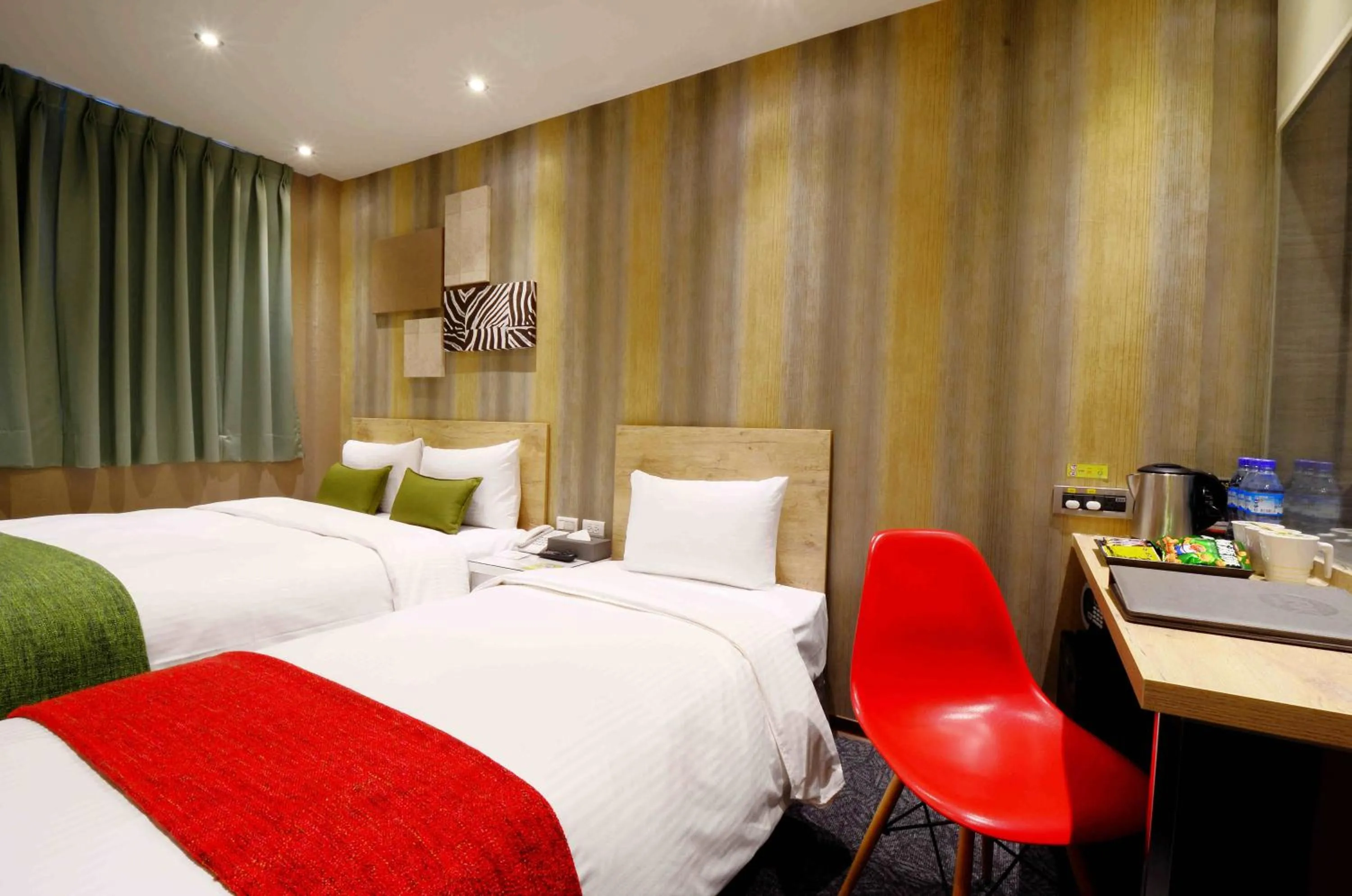 Bed in ARK Hotel - Dongmen