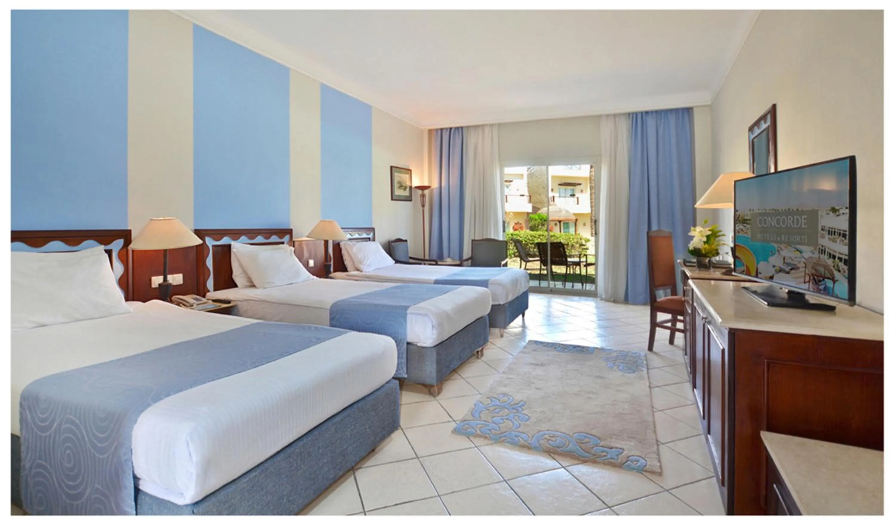 Photo of the whole room, Bed in Concorde El Salam Sharm El Sheikh Sport Hotel