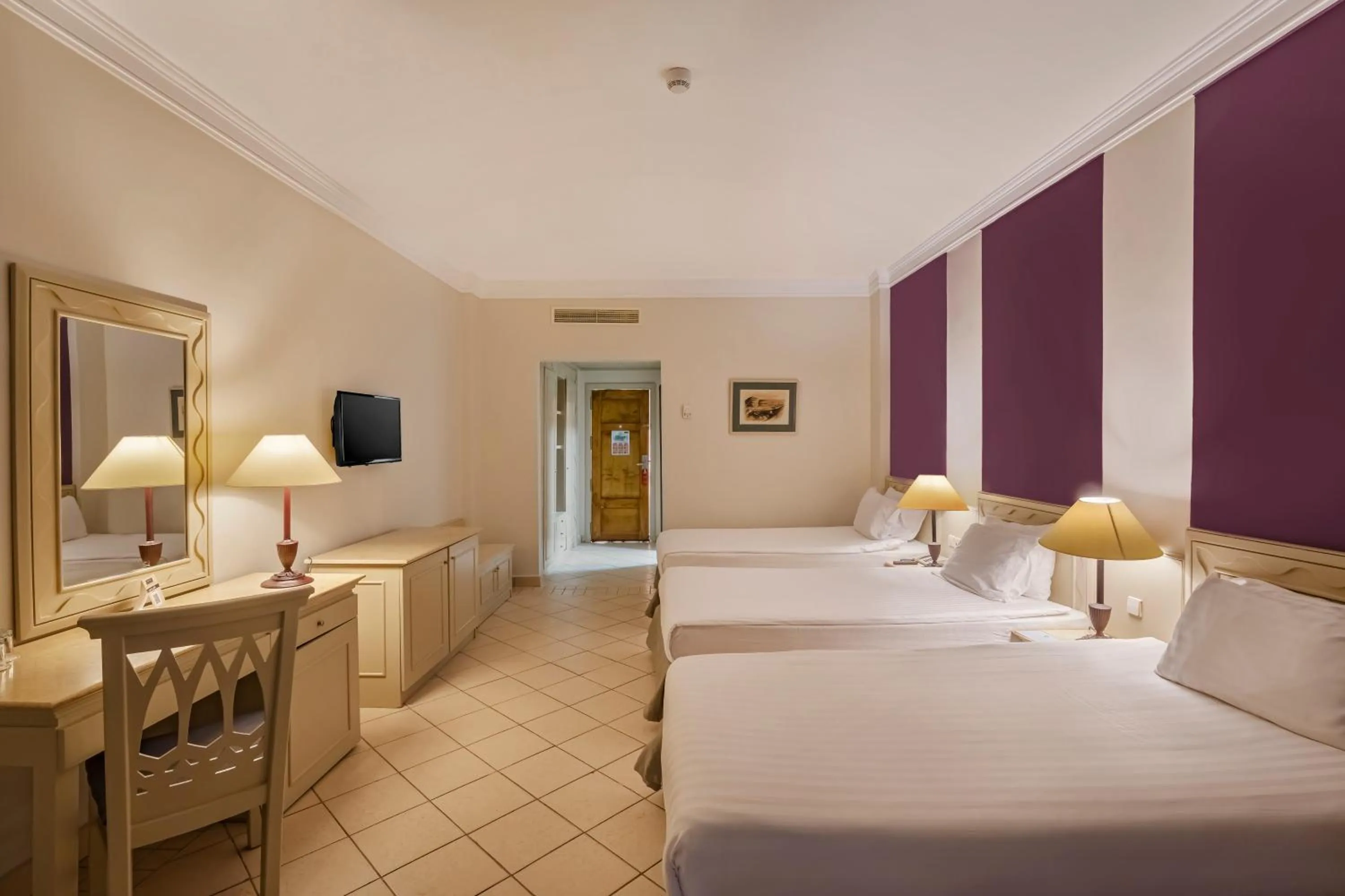 Bed in Concorde El Salam Sharm El Sheikh Sport Hotel