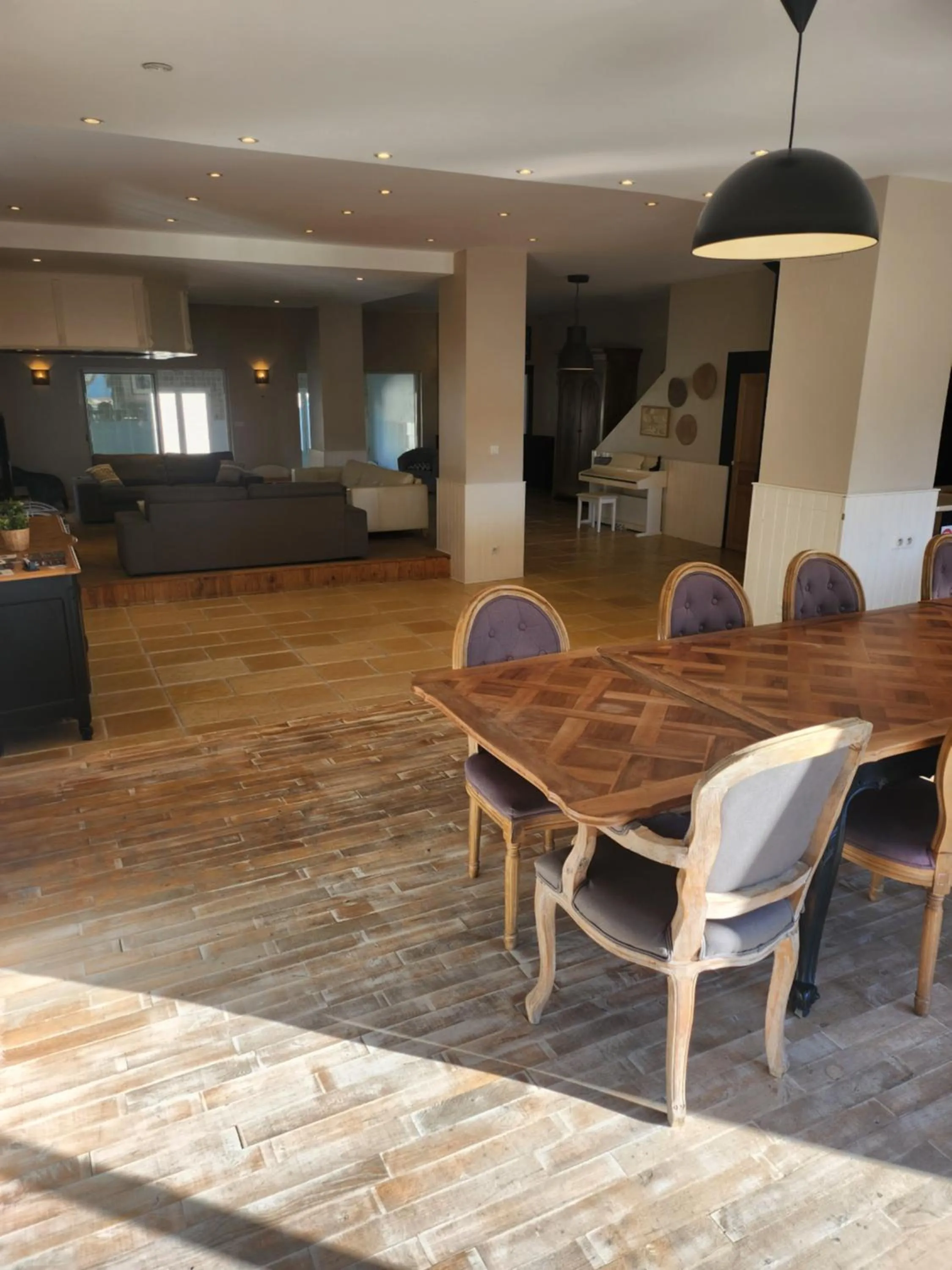 Living room in La villa de Fleury
