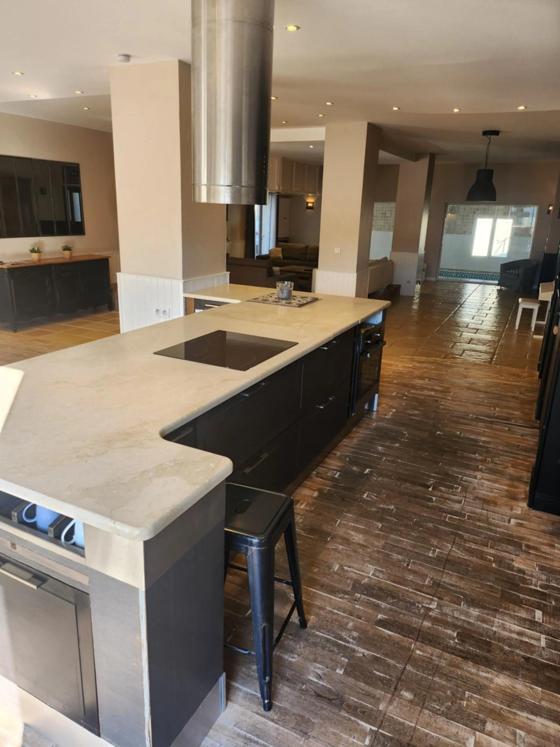 Living room in La villa de Fleury