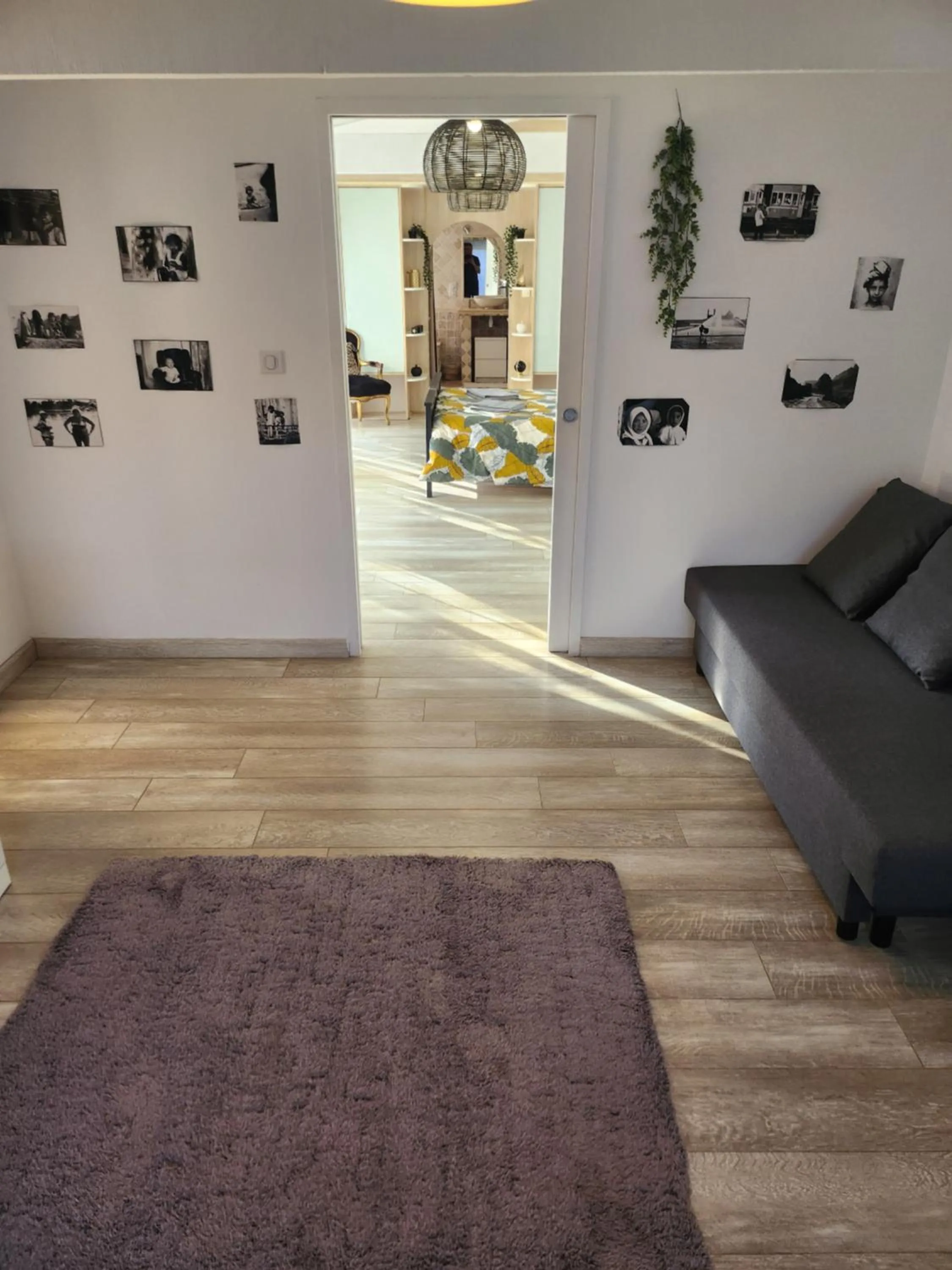 Bedroom in La villa de Fleury