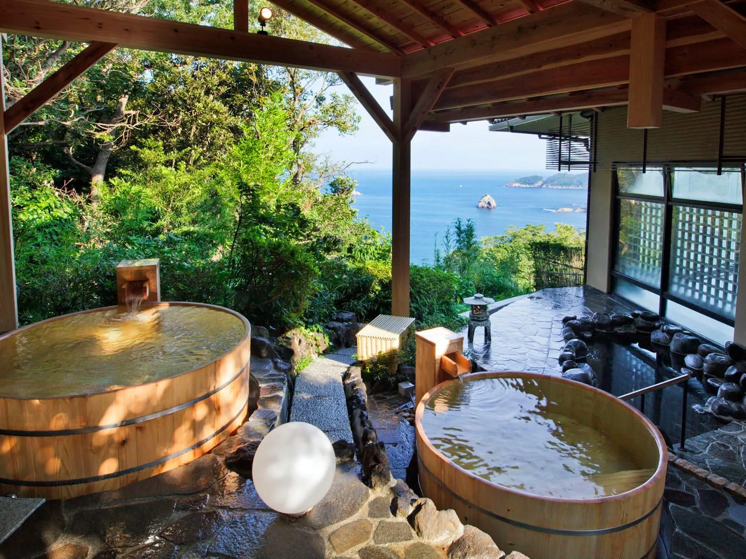Hot Spring Bath in Shimoda View Hotel