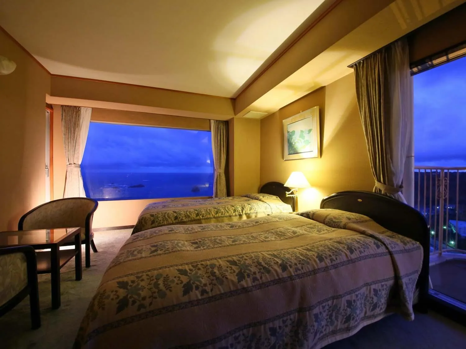 Bed in Shimoda View Hotel