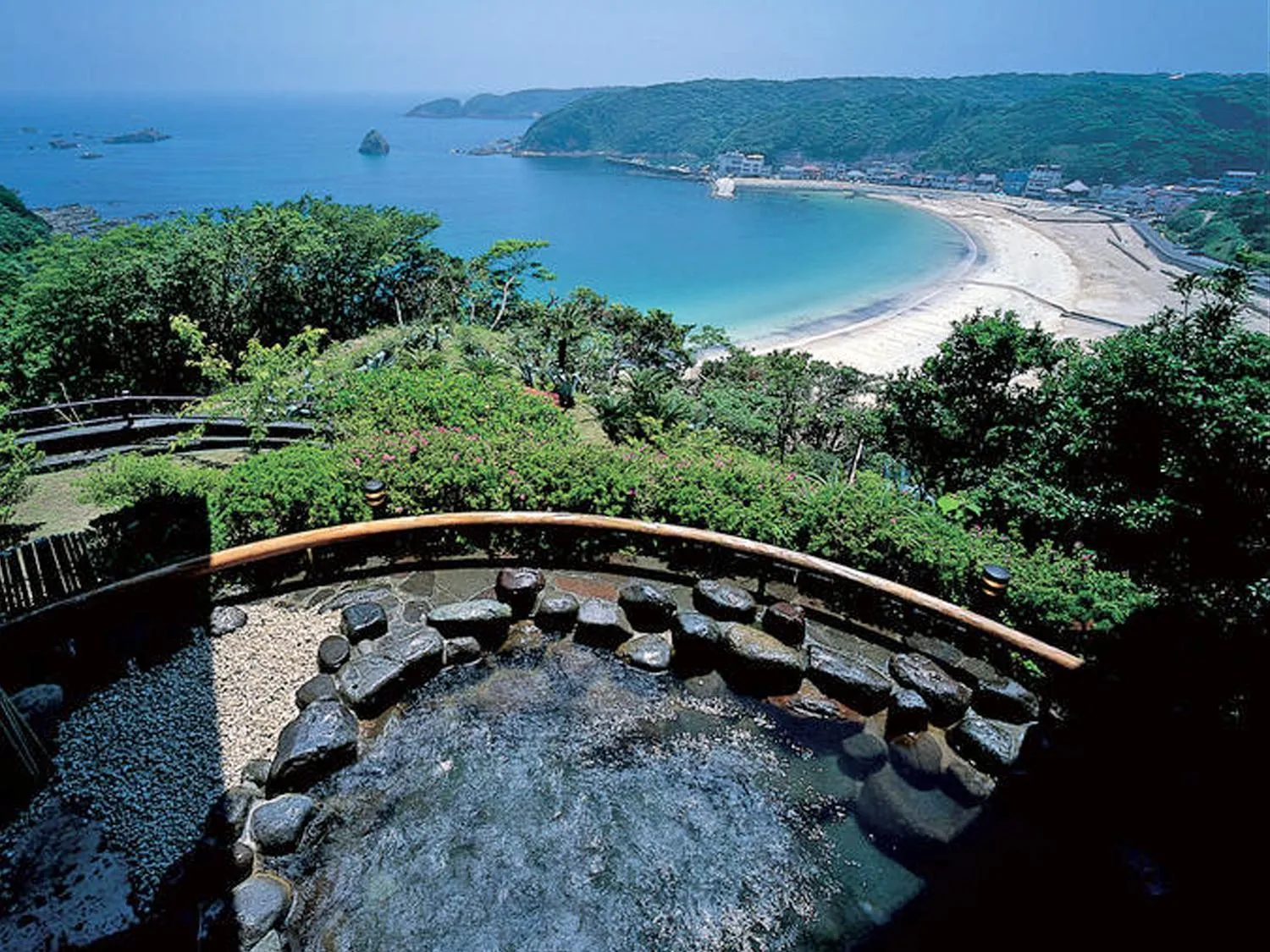 Hot Spring Bath in Shimoda View Hotel