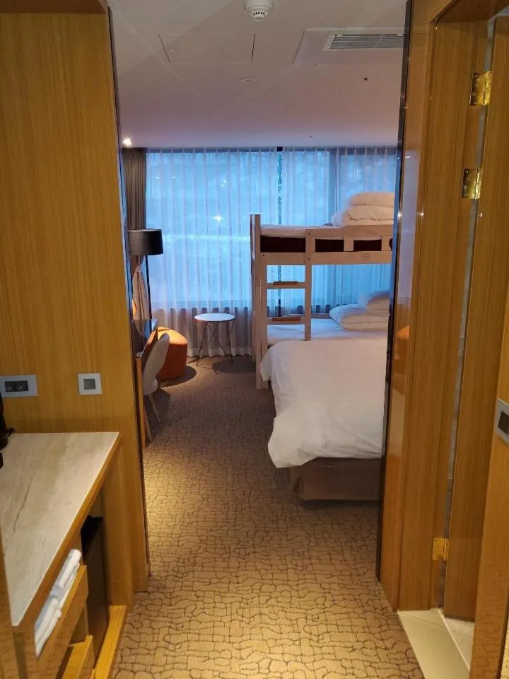 Bed in Traum Valley Hotel - formerly jeongseon intoraon hotel