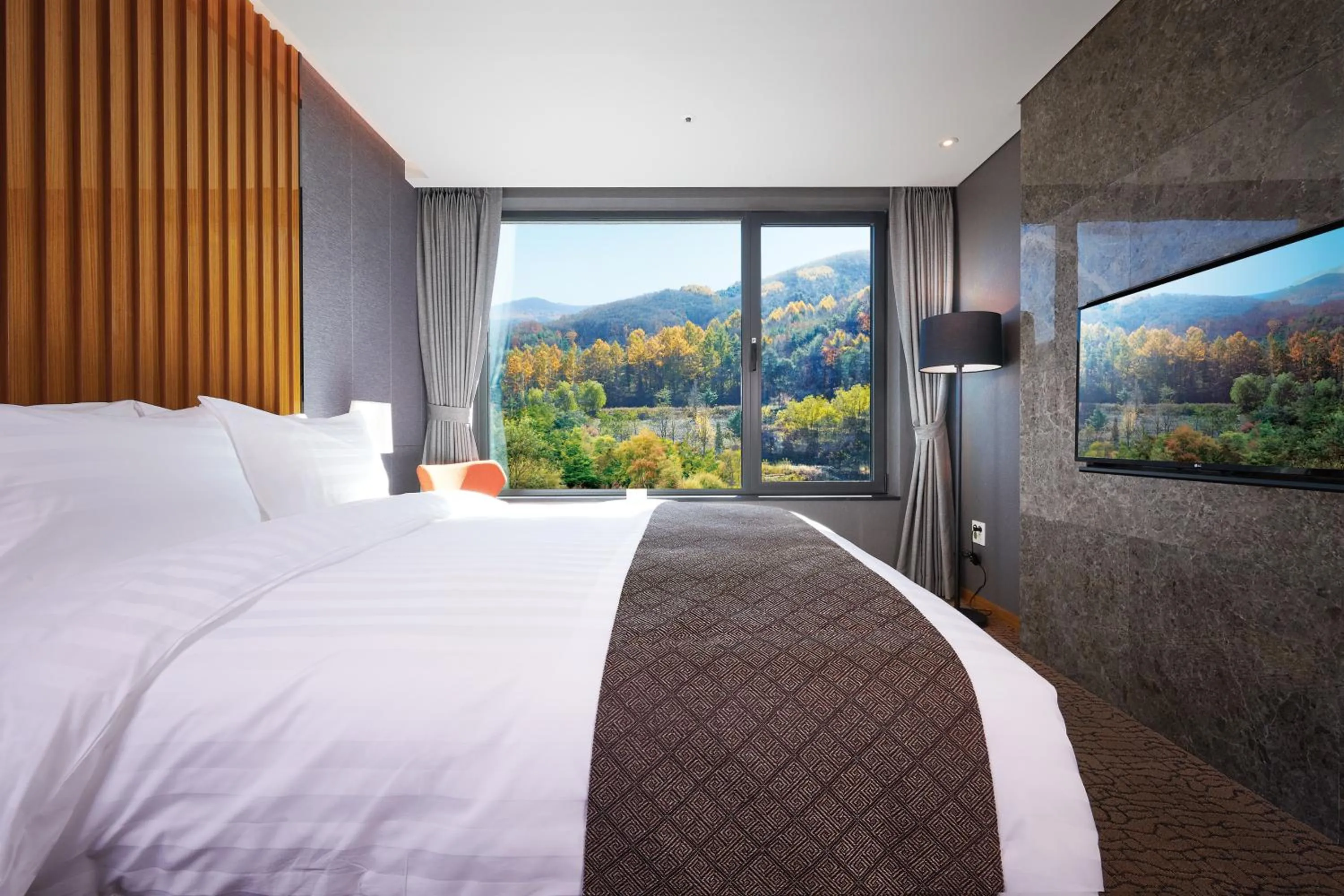 Bed in Traum Valley Hotel - formerly jeongseon intoraon hotel