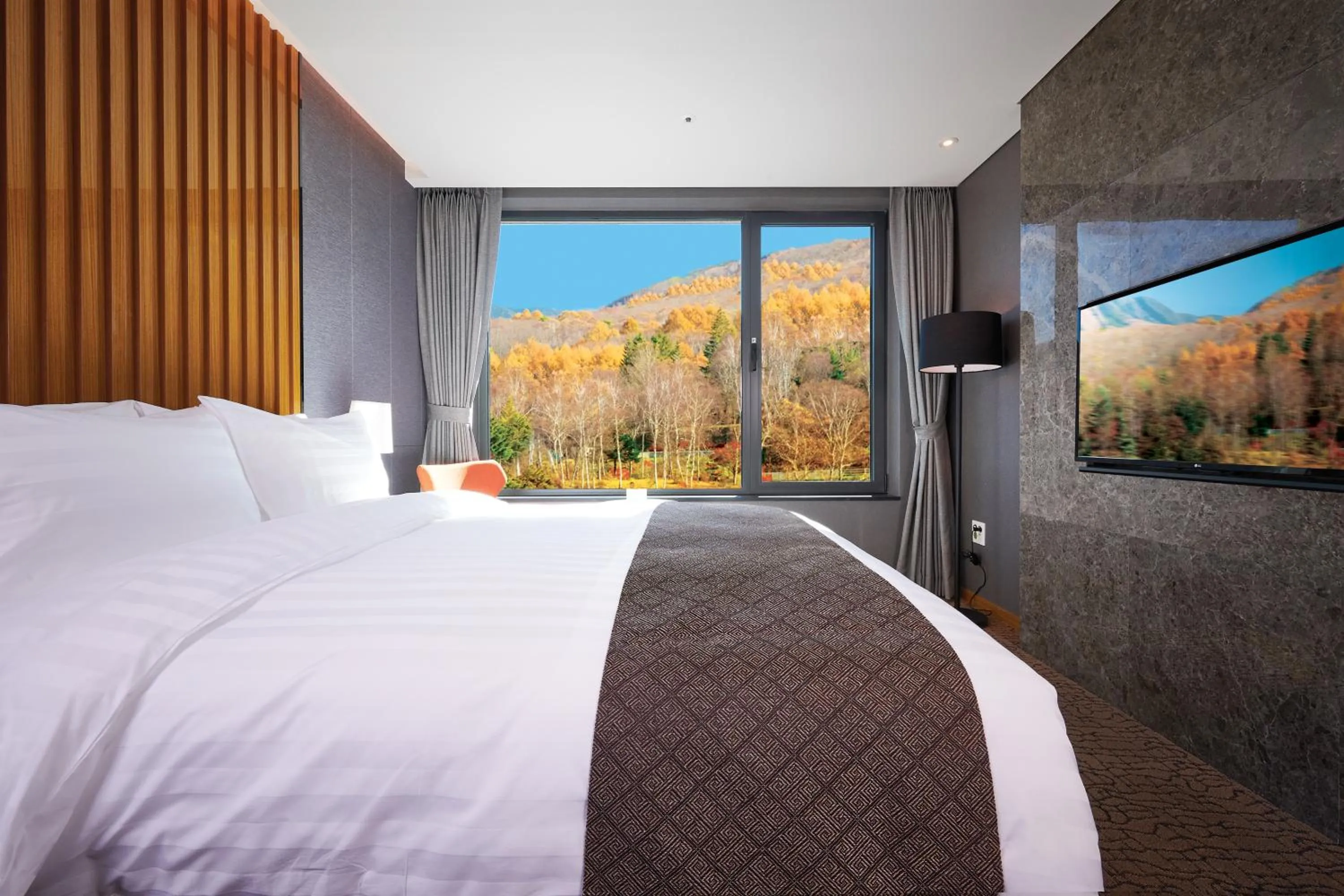 Bed in Traum Valley Hotel - formerly jeongseon intoraon hotel