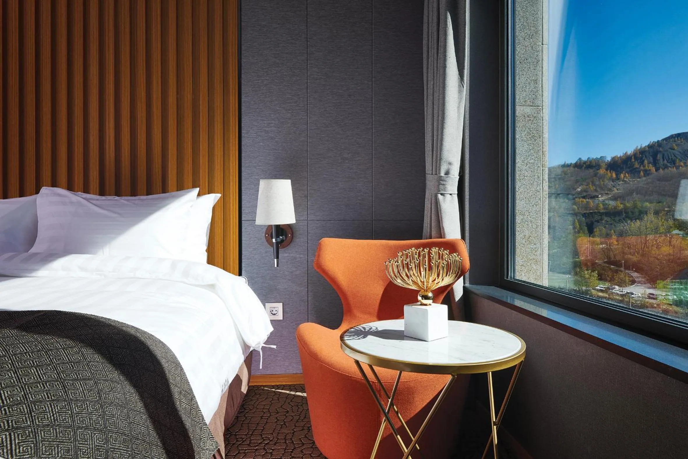 Bed in Traum Valley Hotel - formerly jeongseon intoraon hotel