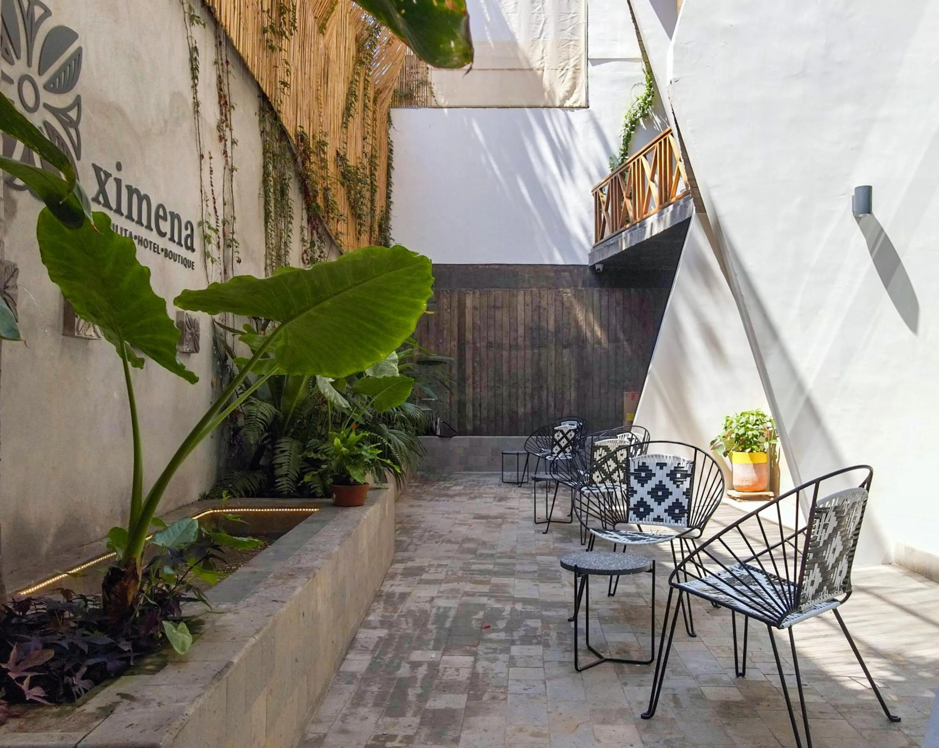 Patio in Ximena Hotel Boutique