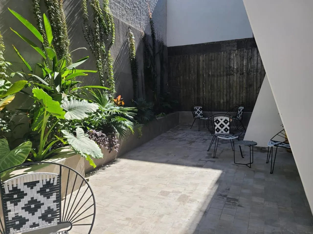 Patio in Ximena Hotel Boutique