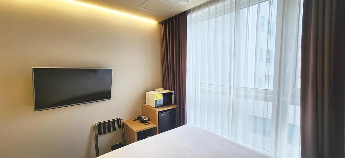 Bed in Grand City Hotel Changwon