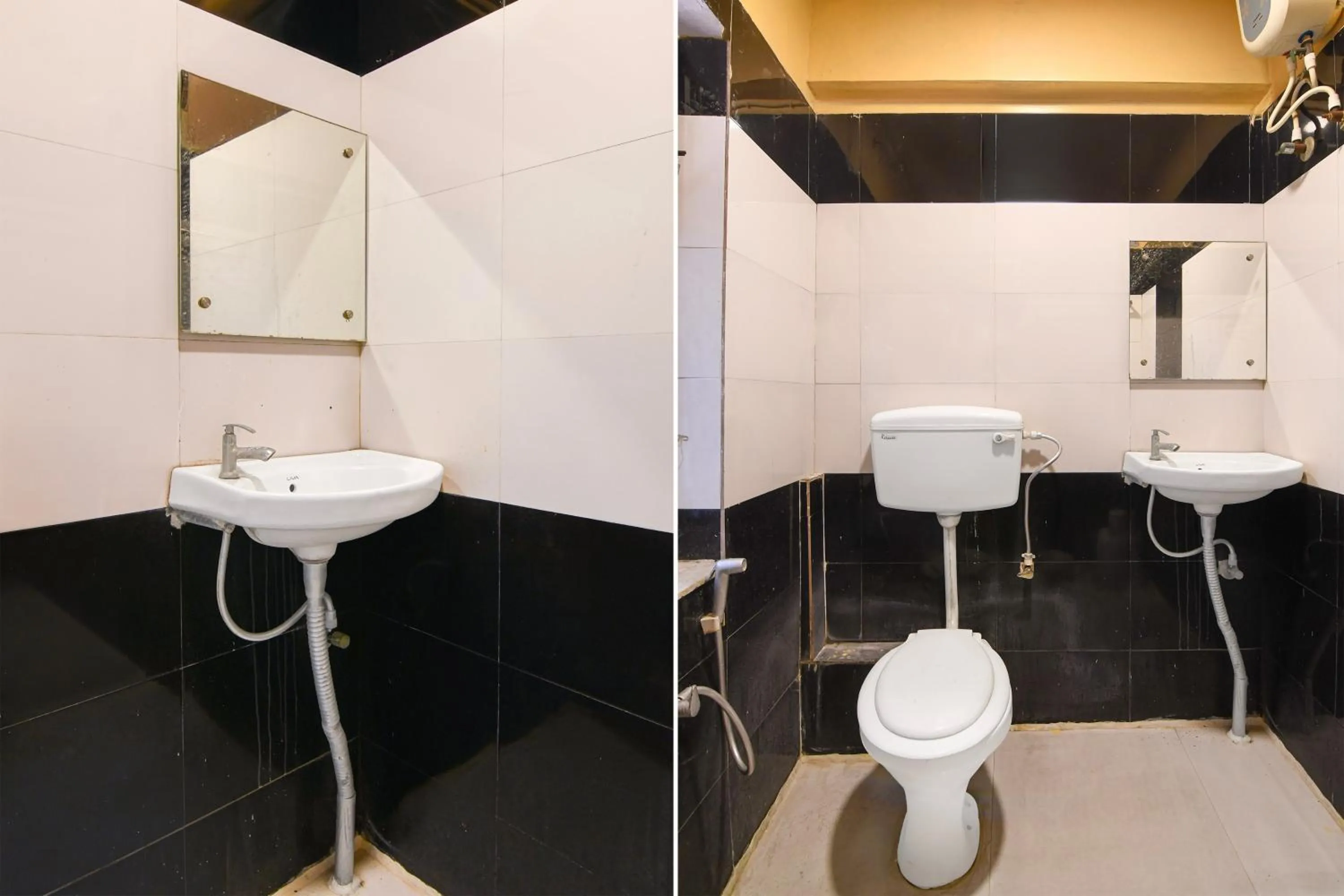 Bathroom in Super Collection O NSCB Airport Kolkata Formerly Red Stone