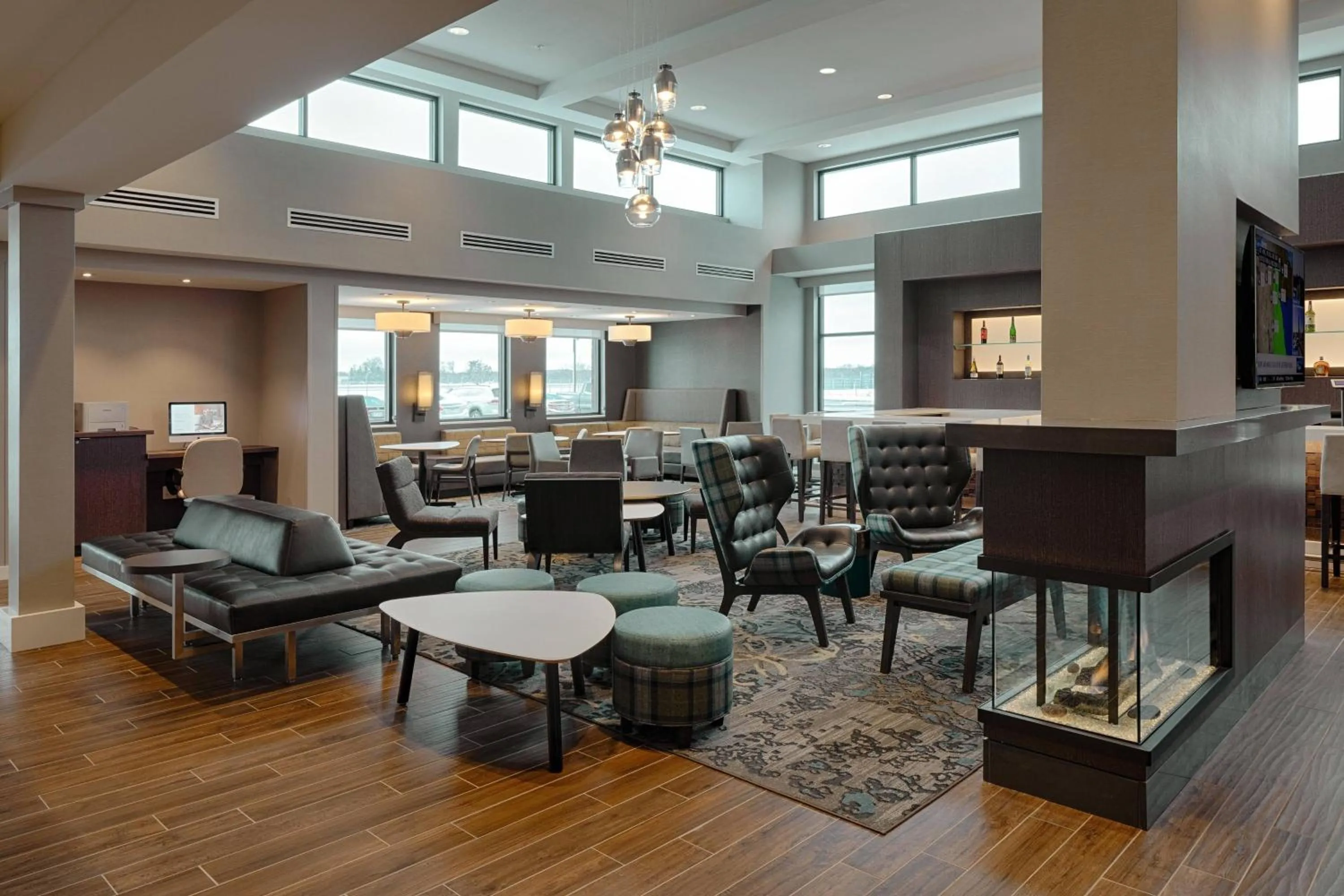 Lobby or reception in Residence Inn by Marriott Columbus Airport