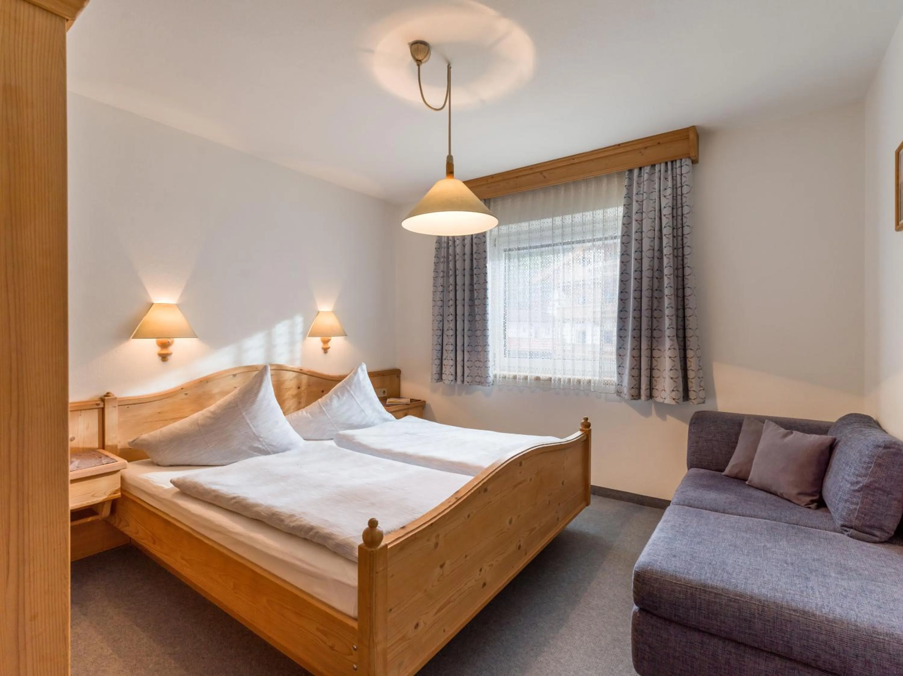 Bed in Gästehaus Roland