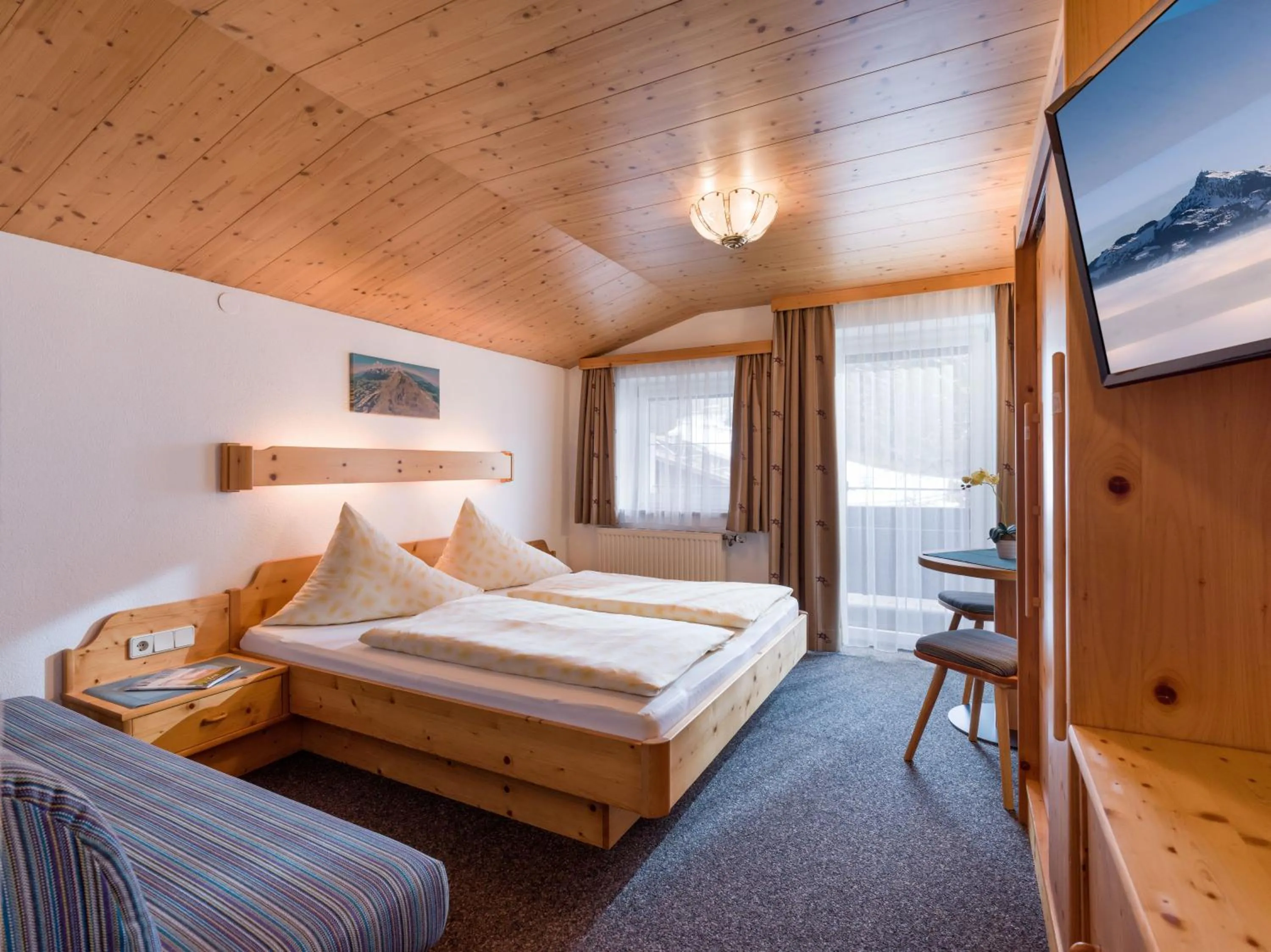 Bed in Gästehaus Roland