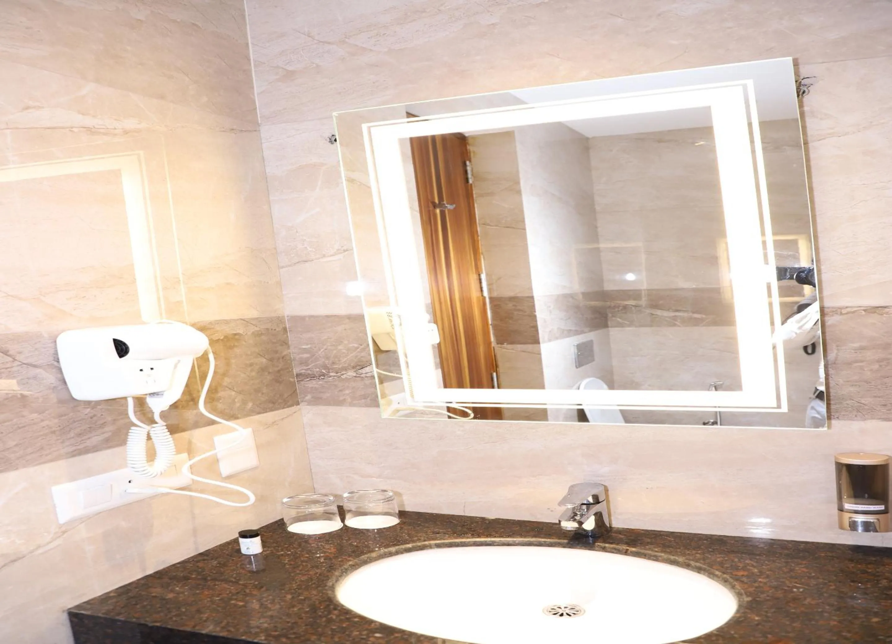 Bathroom in Geeta Sarovar Portico, Panipat