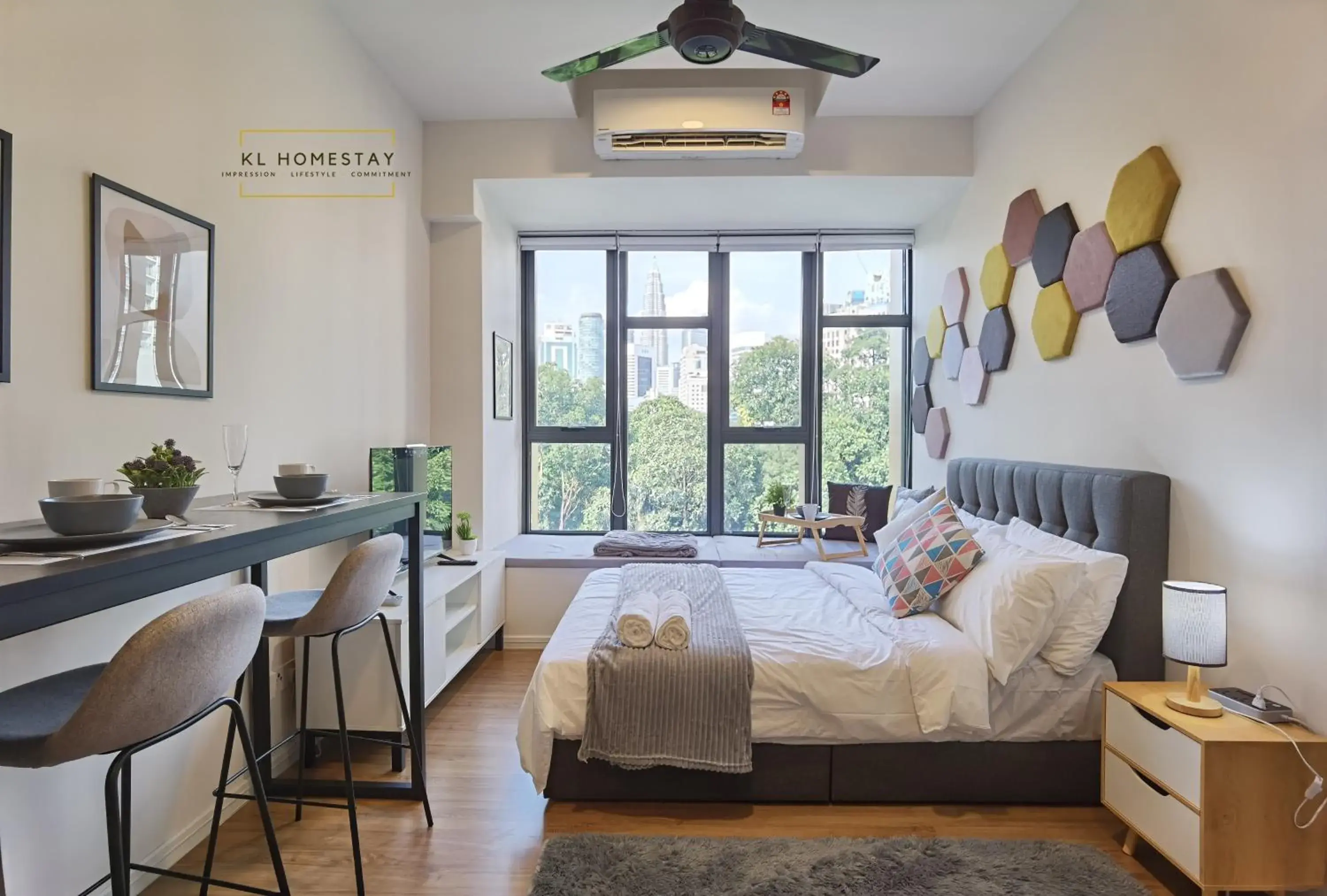 Two-Bedroom Apartment in Ceylonz Suites by StayKL Stevvy Two-Bedroom Apartment in Ceylonz Suites by StayKL Stevvy