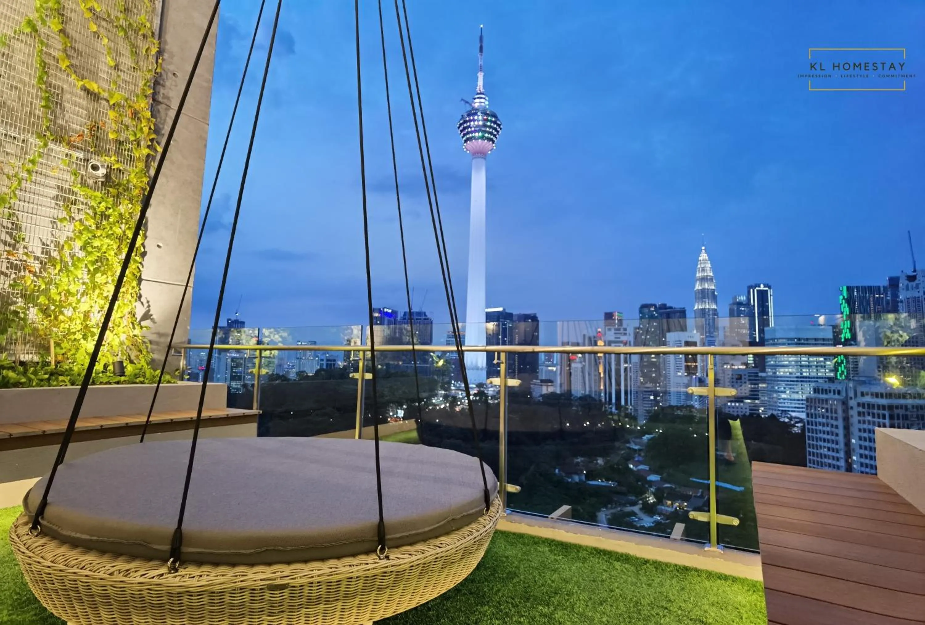 Garden in Ceylonz Suites by StayKL Stevvy