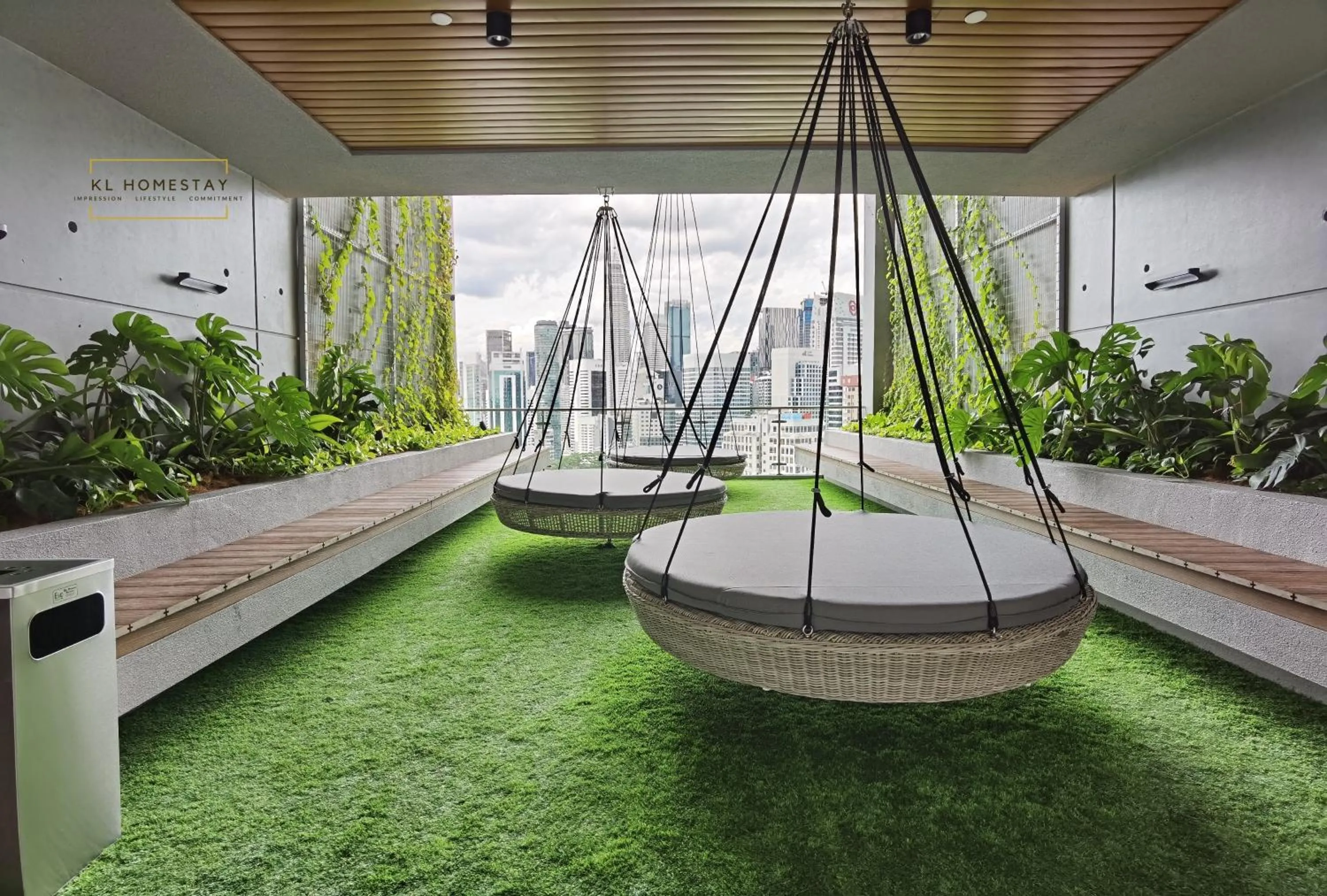 Garden in Ceylonz Suites by StayKL Stevvy