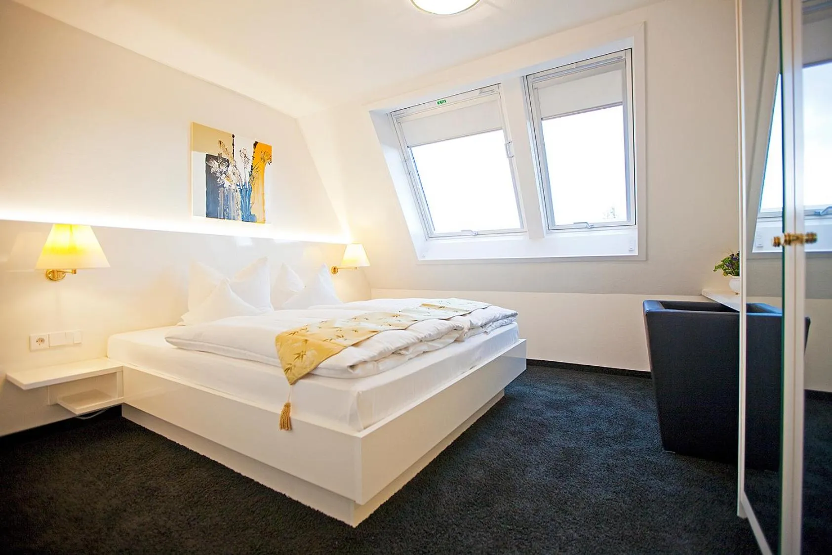 Bed in Hotel Krone OHG