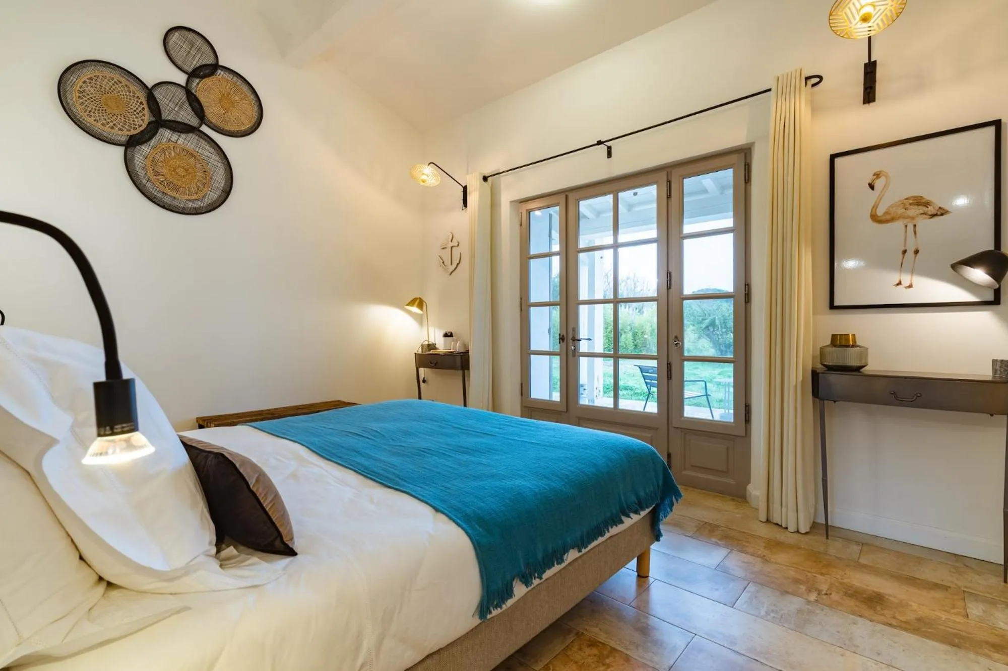 Bed in Mas du Couvin, maison d'hôtes en Camargue