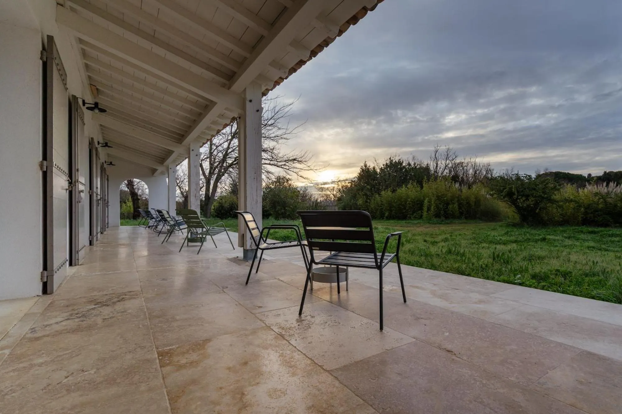 Patio in Mas du Couvin, maison d'hôtes en Camargue