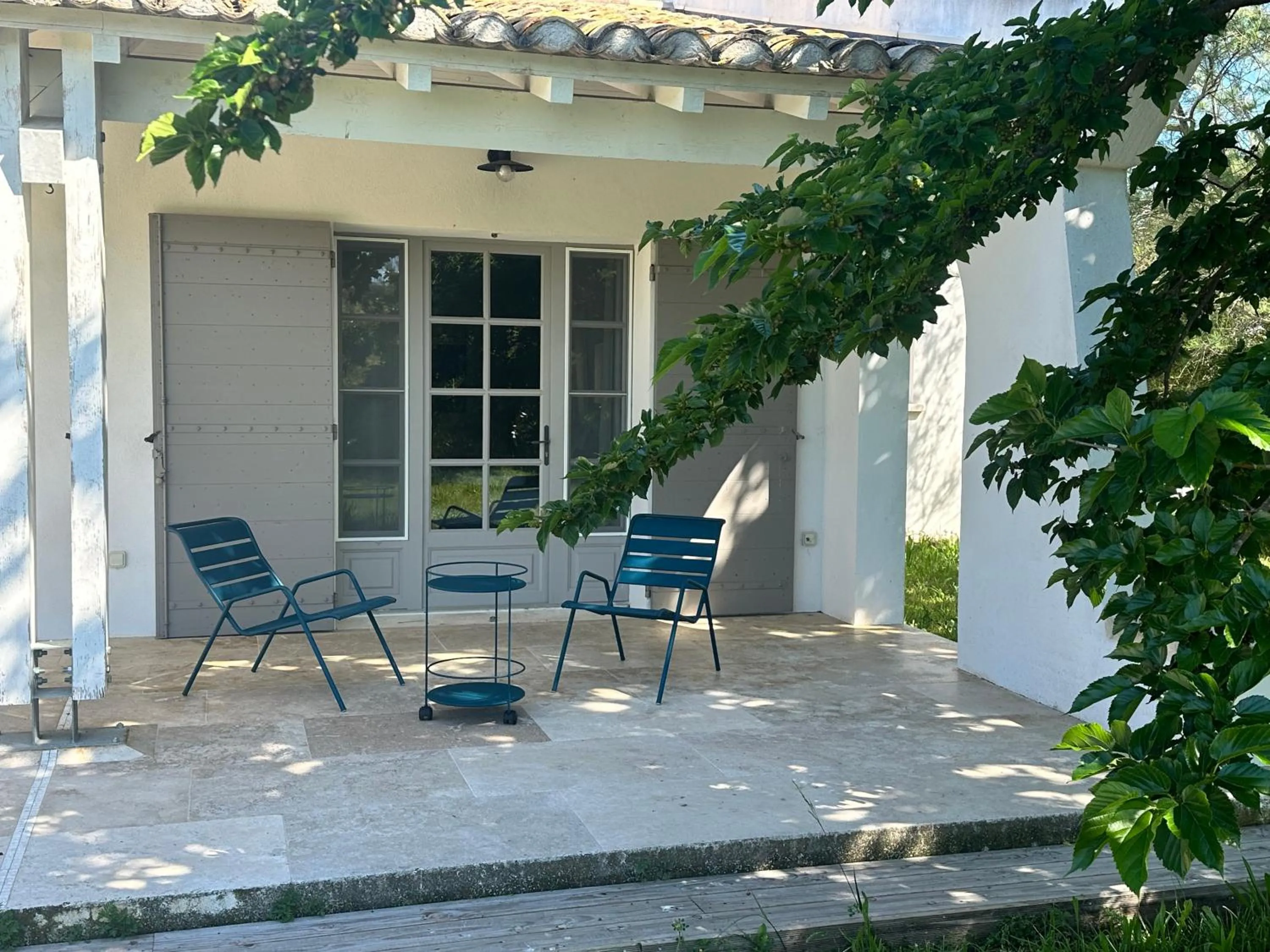 Balcony/Terrace in Mas du Couvin, maison d'hôtes en Camargue