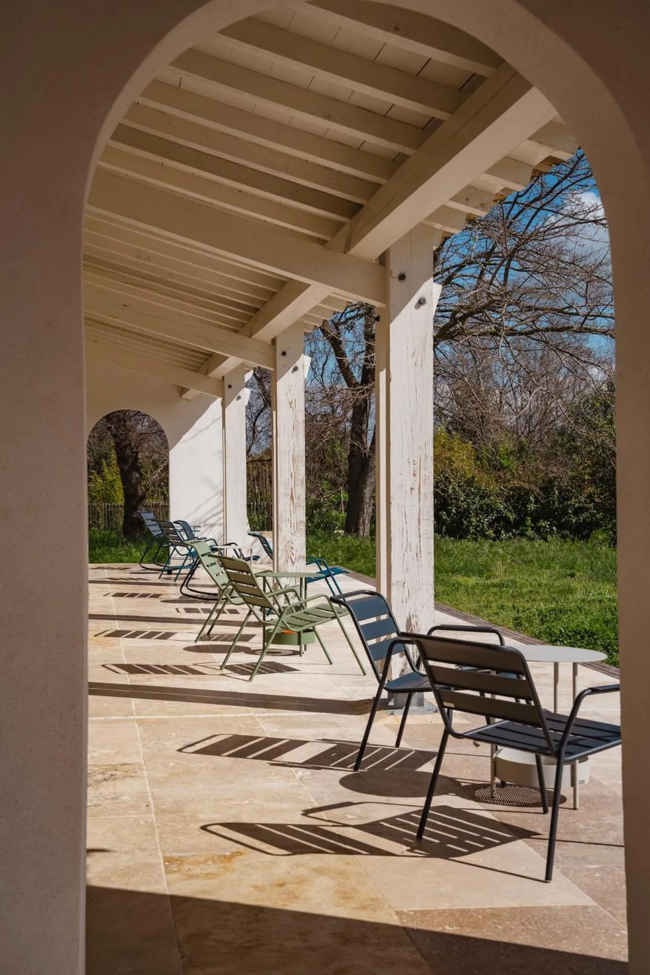 Patio in Mas du Couvin, maison d'hôtes en Camargue
