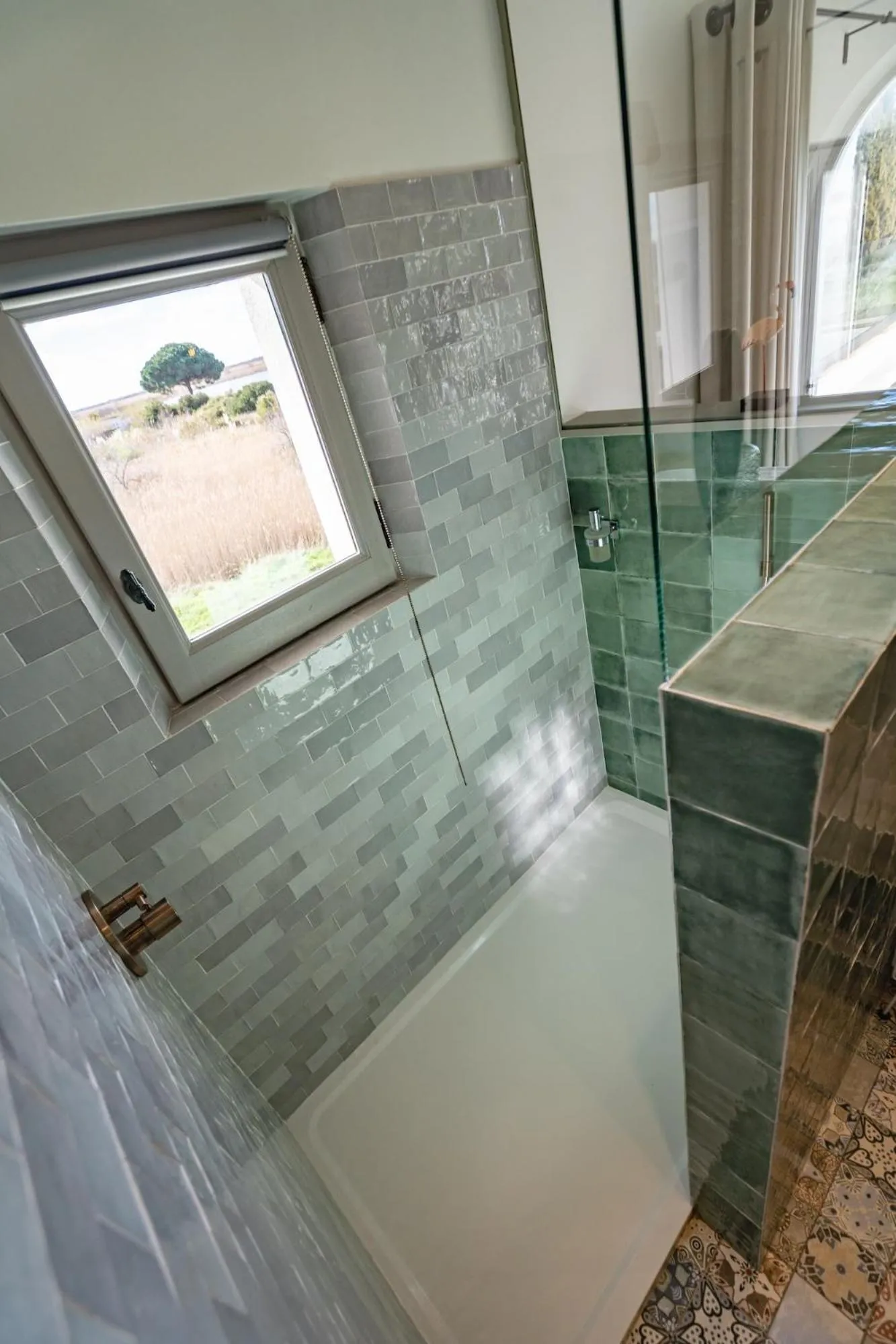 Shower in Mas du Couvin, maison d'hôtes en Camargue