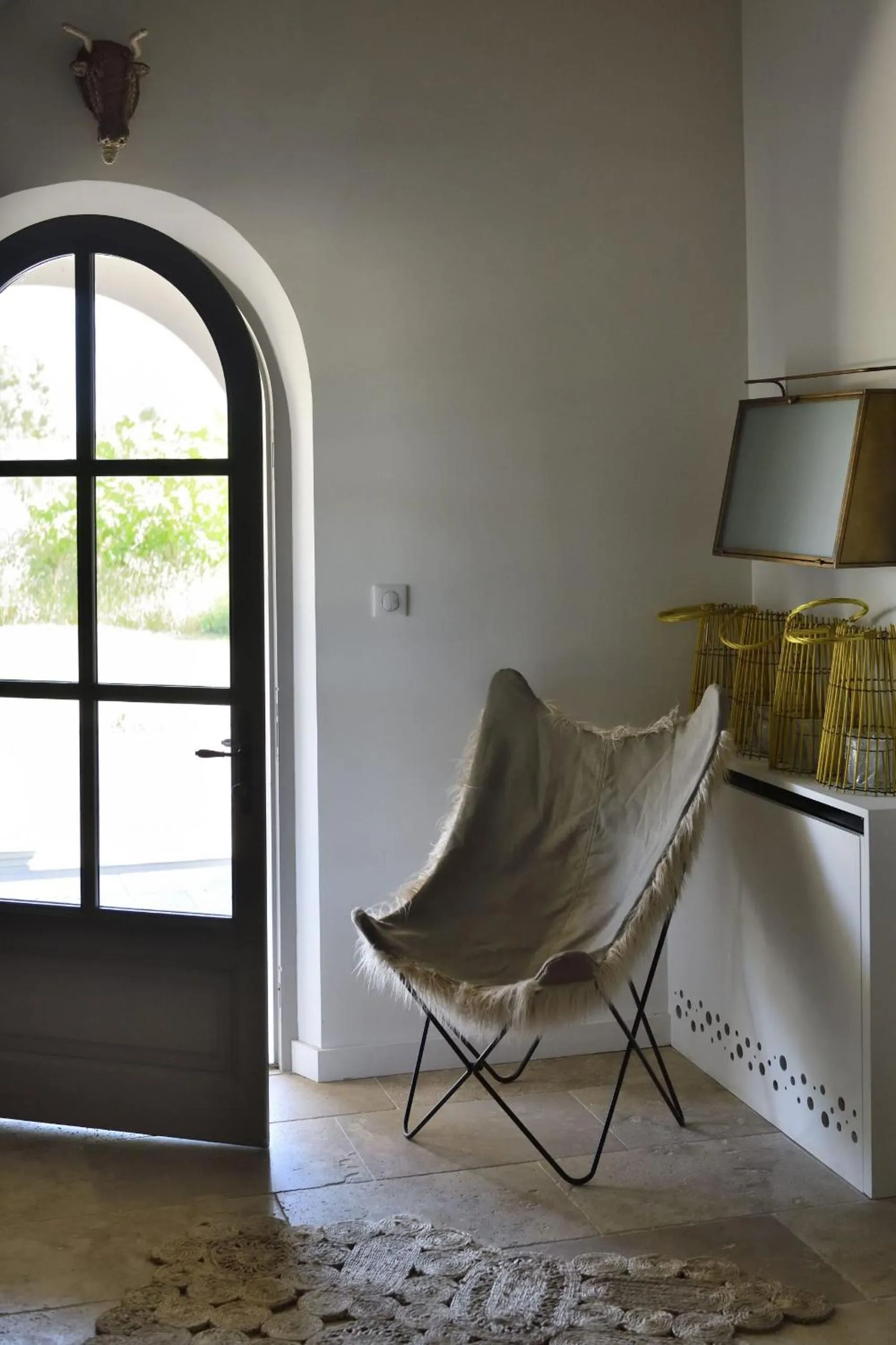 Lobby or reception in Mas du Couvin, maison d'hôtes en Camargue