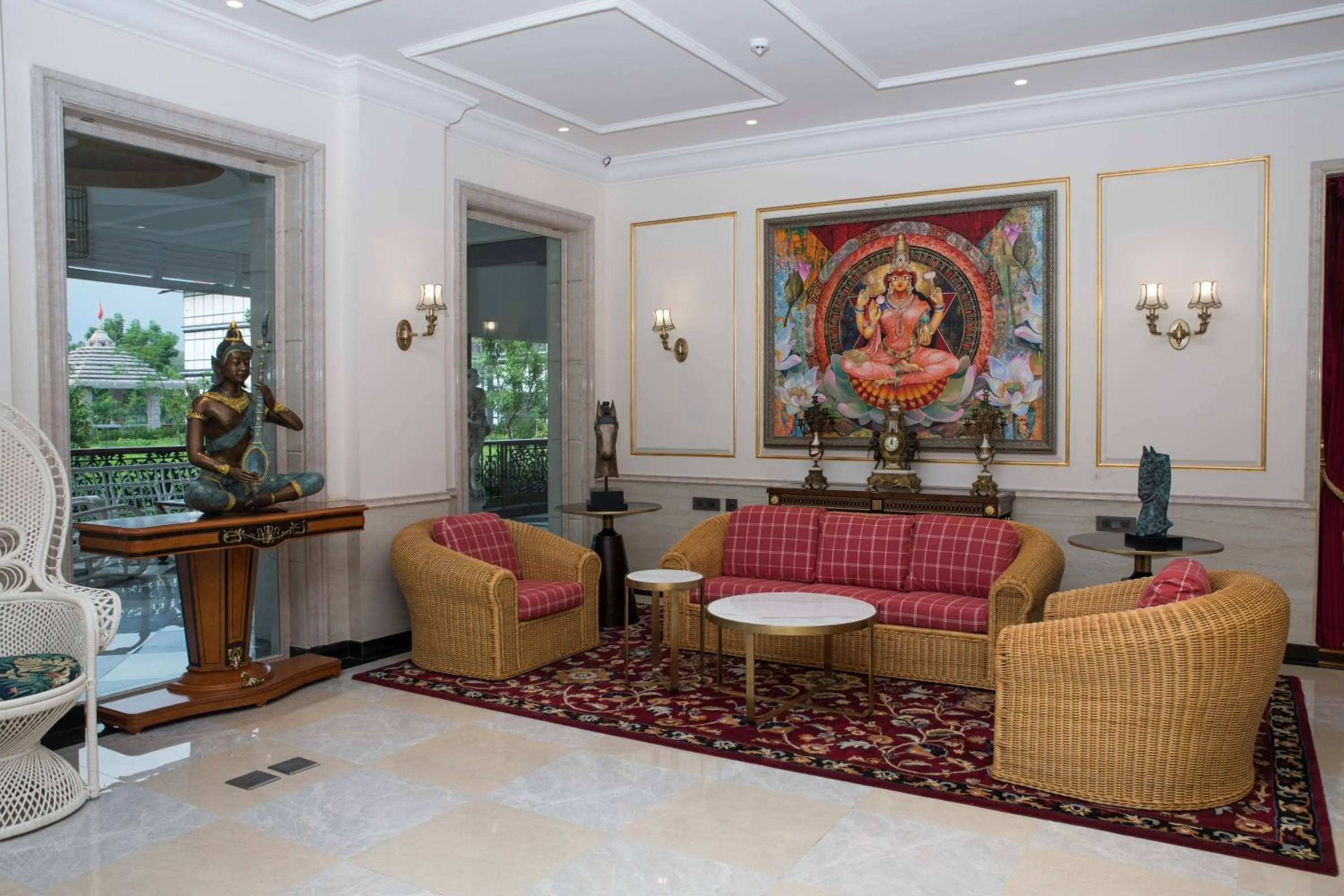 Seating area in MAYFAIR Tea Resort