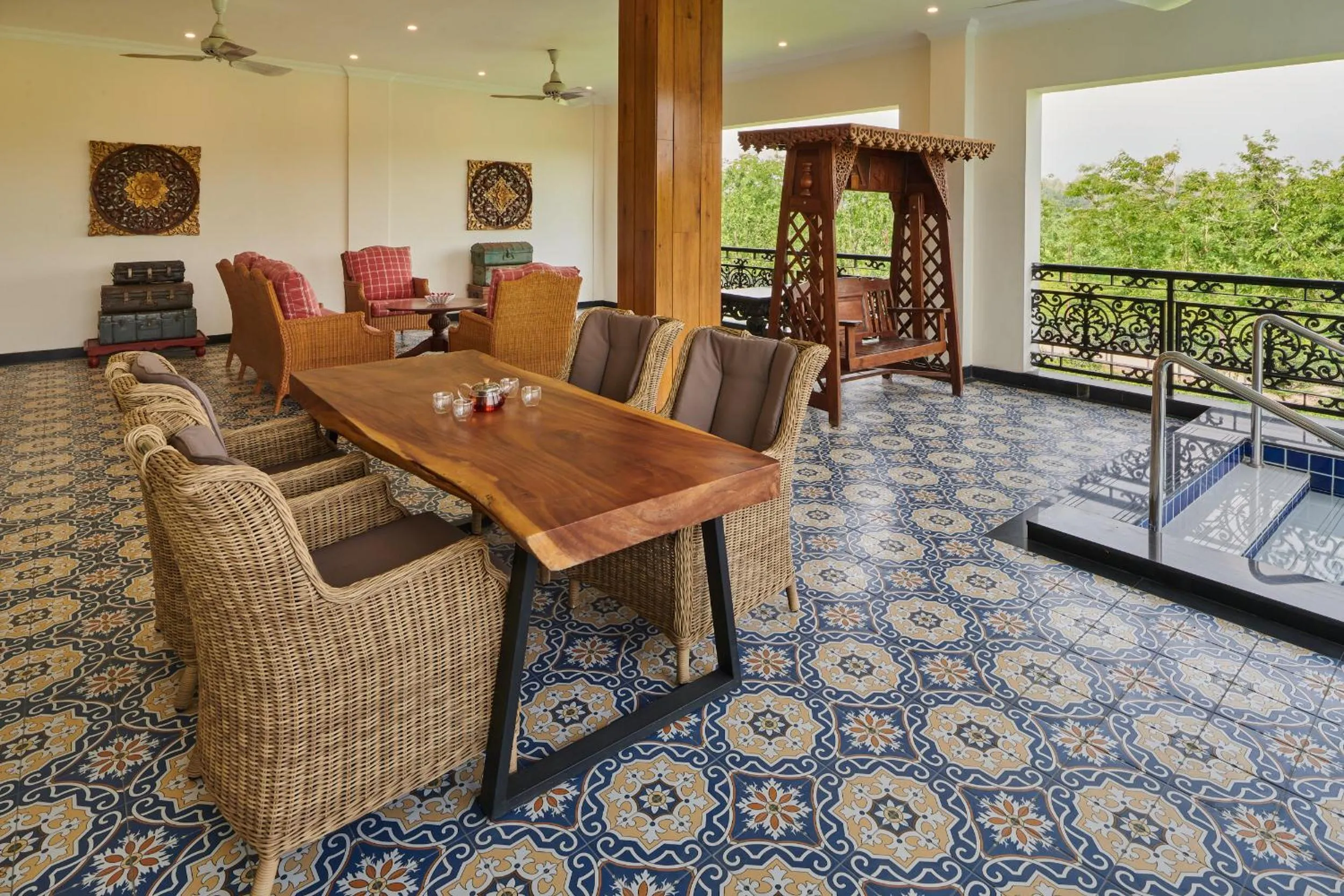 Balcony/Terrace in MAYFAIR Tea Resort