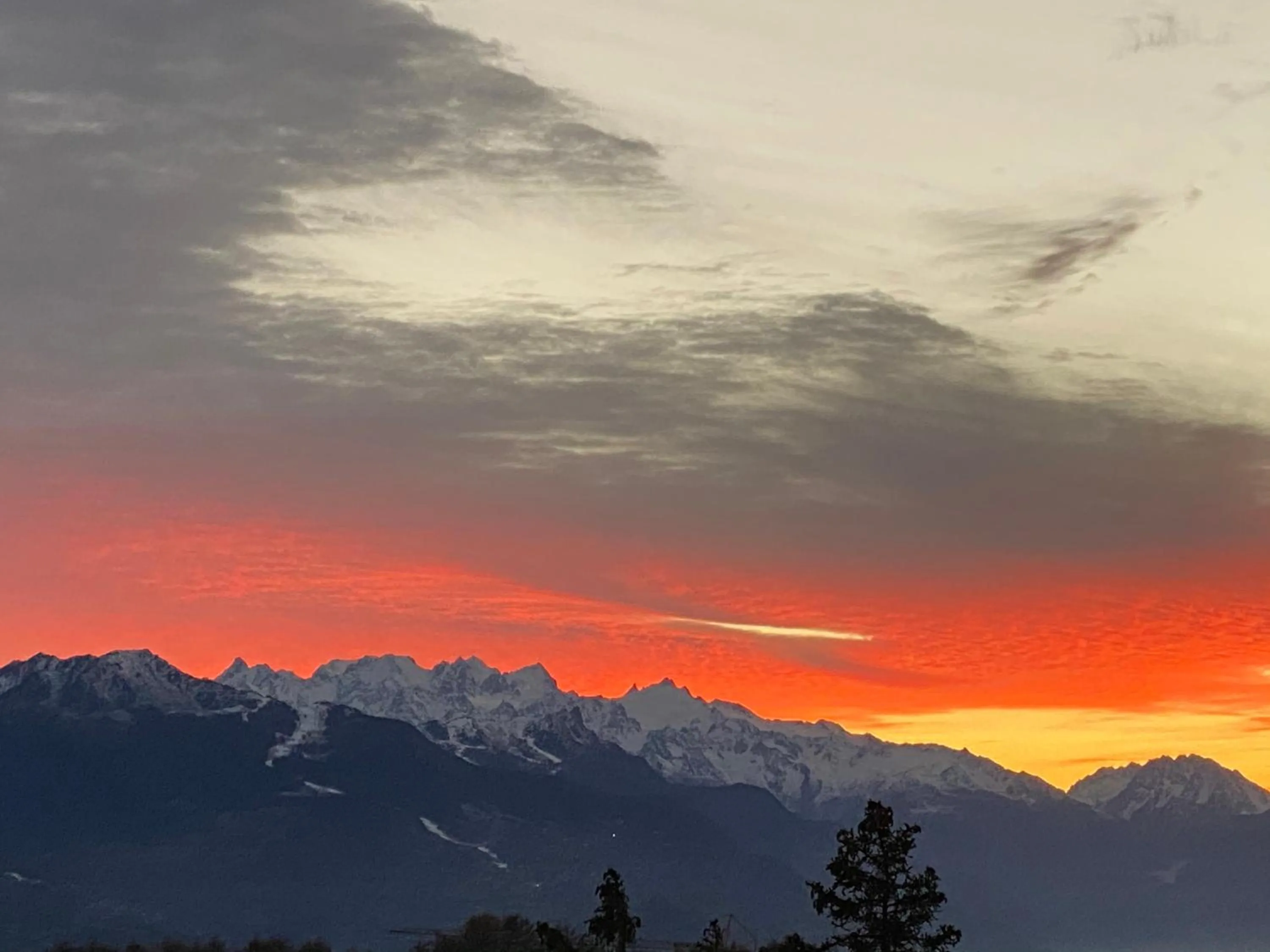 View (from property/room) in Chez Chantal