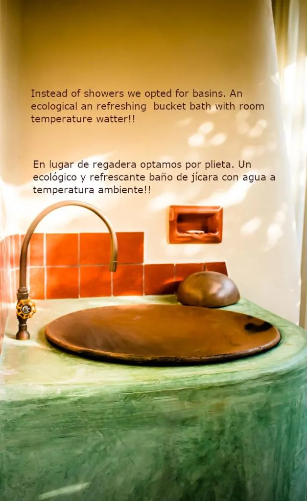 Shower in Posada Nuuna Mazunte