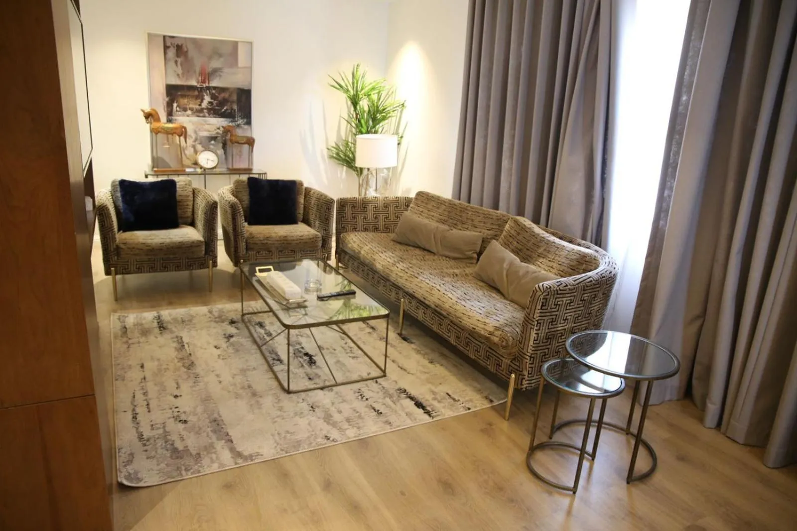 Seating area in Vittori Palace Hotel and Residences