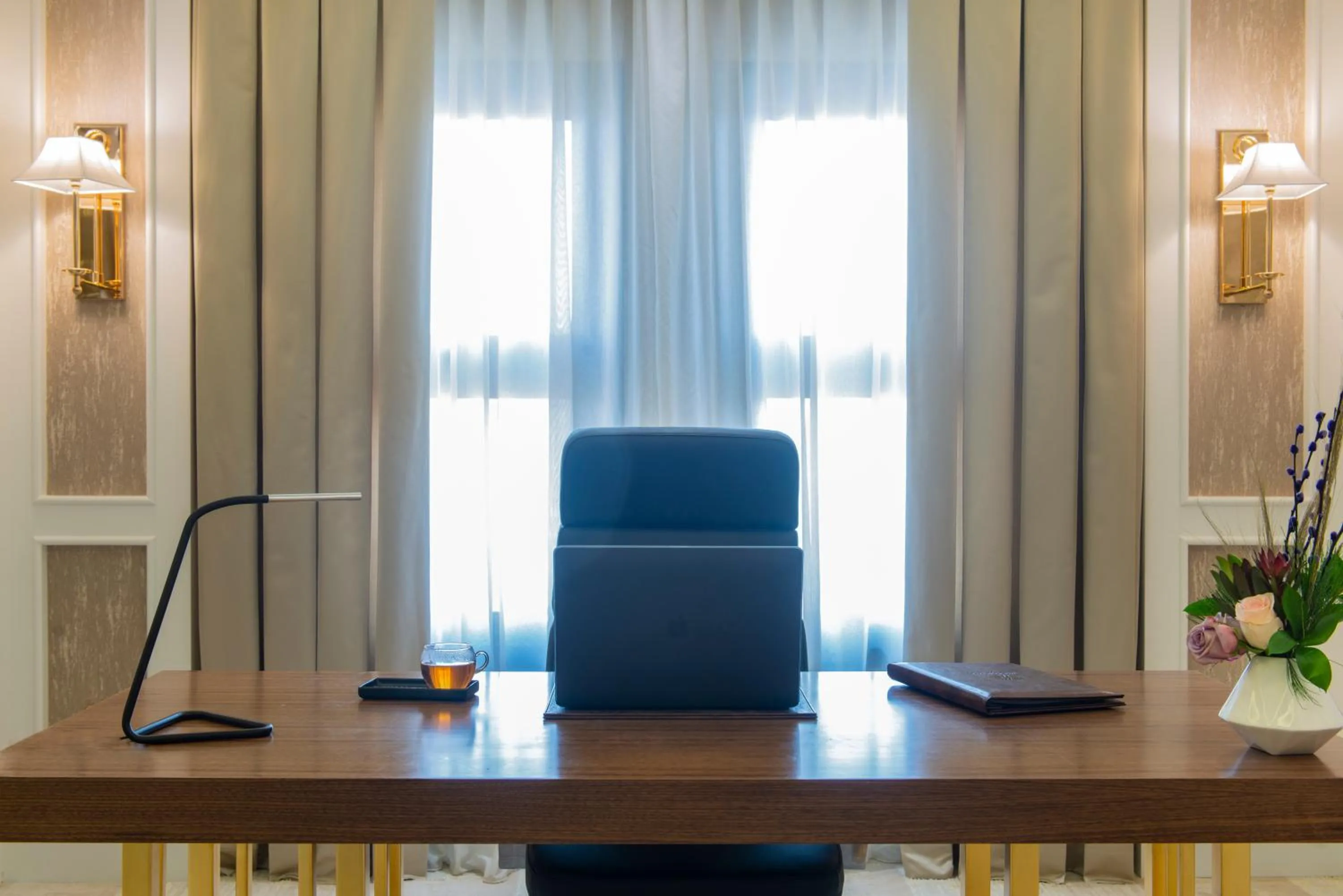 Seating area in Vittori Palace Hotel and Residences