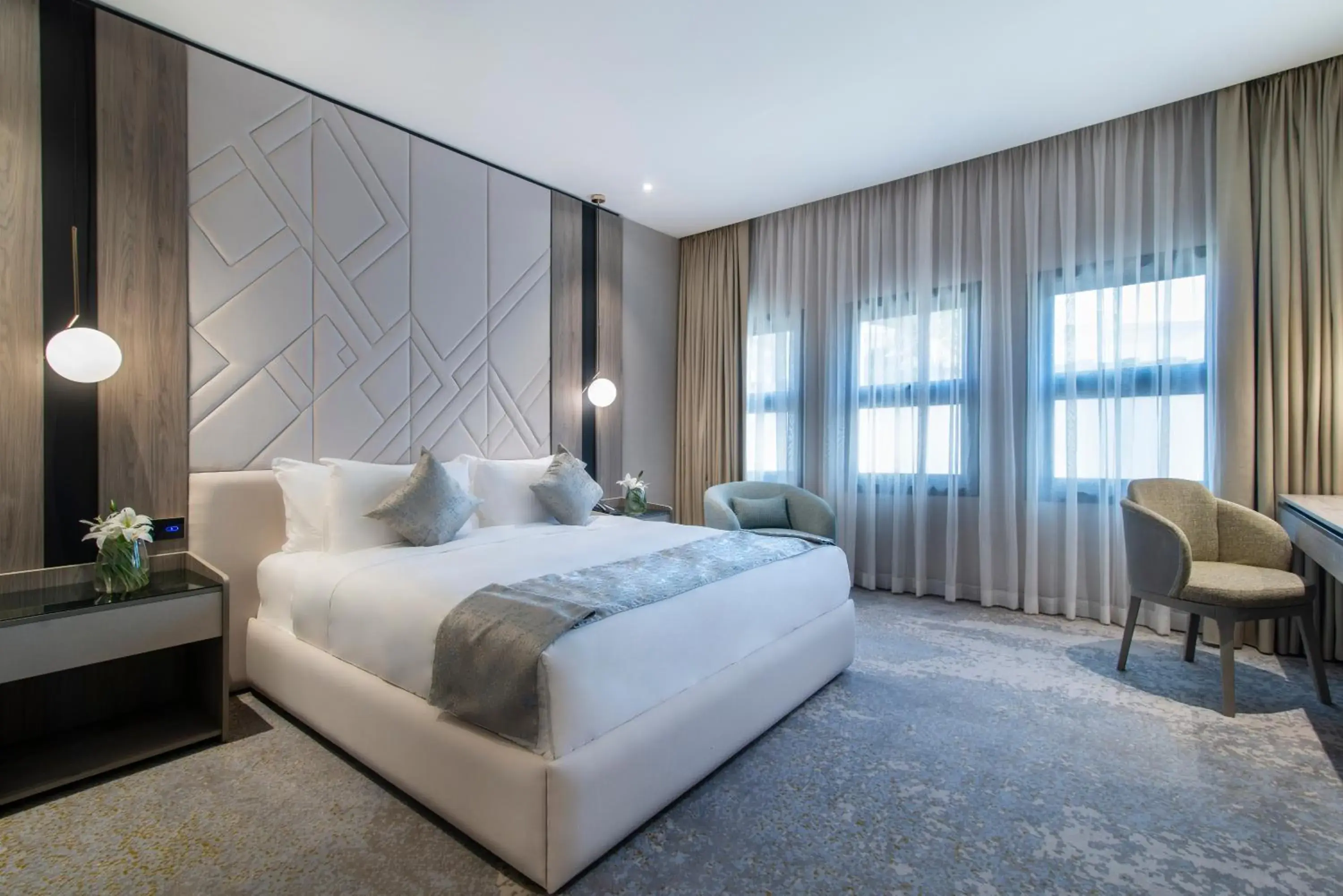 Deluxe King Room in Vittori Palace Hotel and Residences Deluxe King Room in Vittori Palace Hotel and Residences