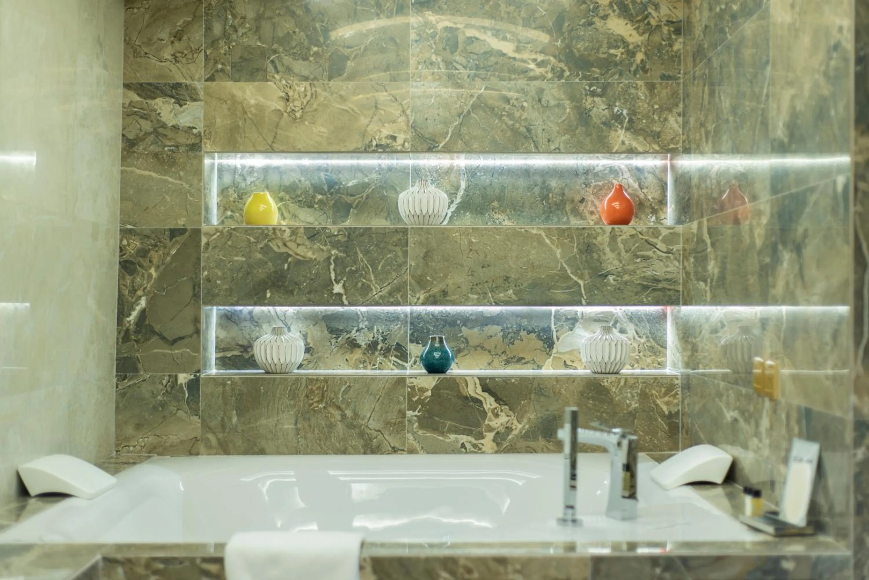 Bathroom in Vittori Palace Hotel and Residences