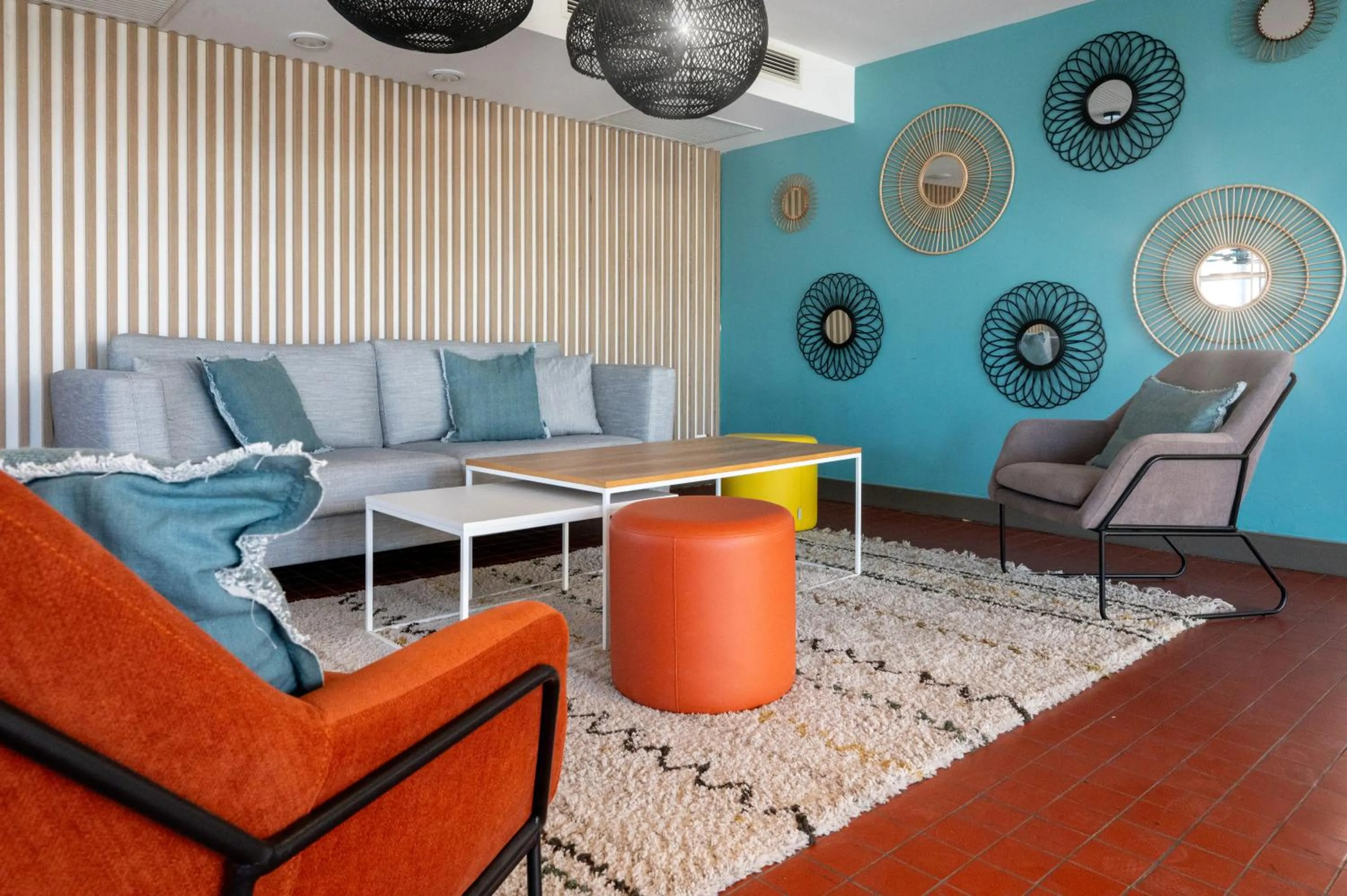 Communal lounge/ TV room in Résidence Néméa Les Carrats - Port Leucate