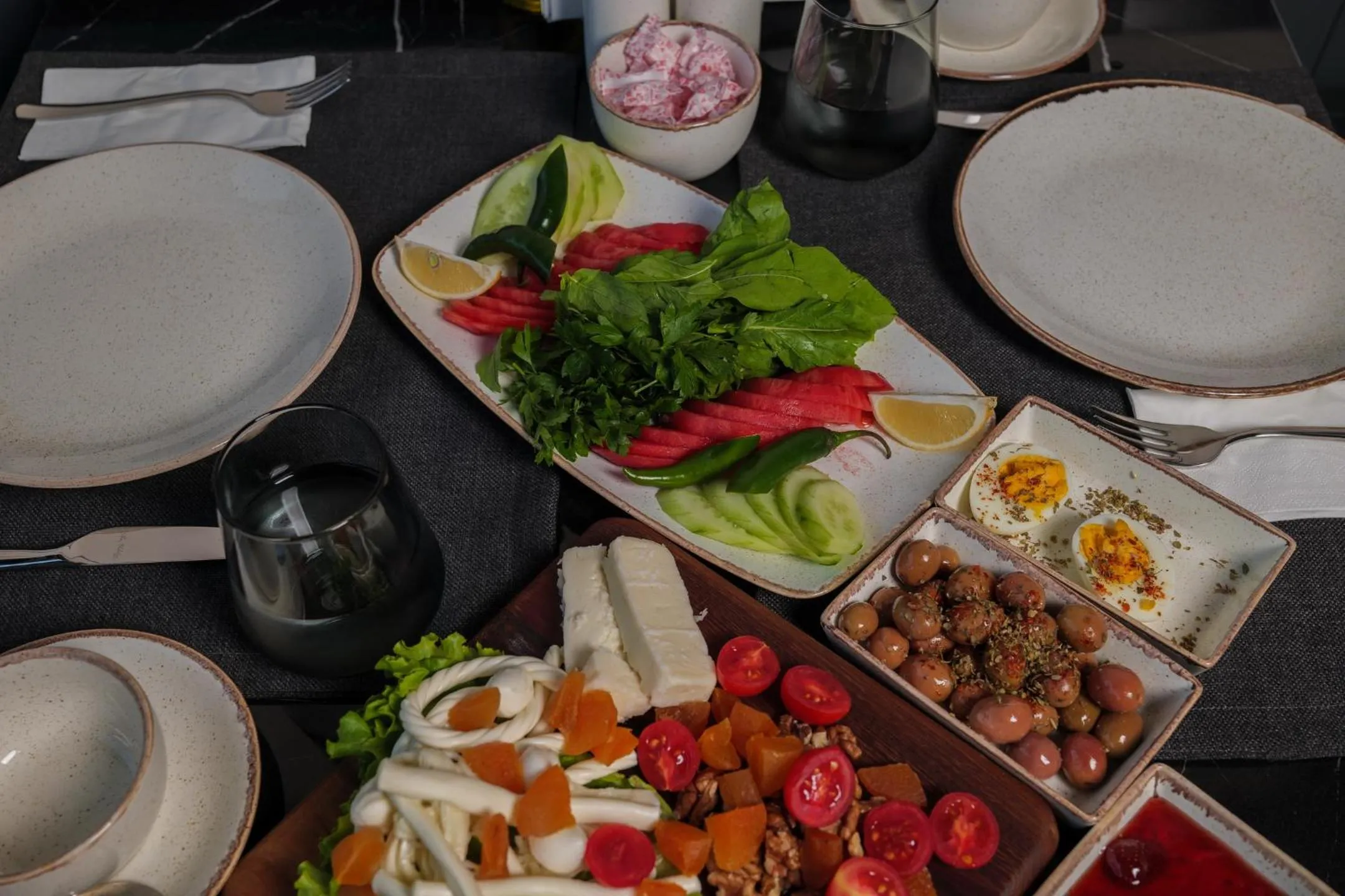 Breakfast in Leslion Luxury Hotel