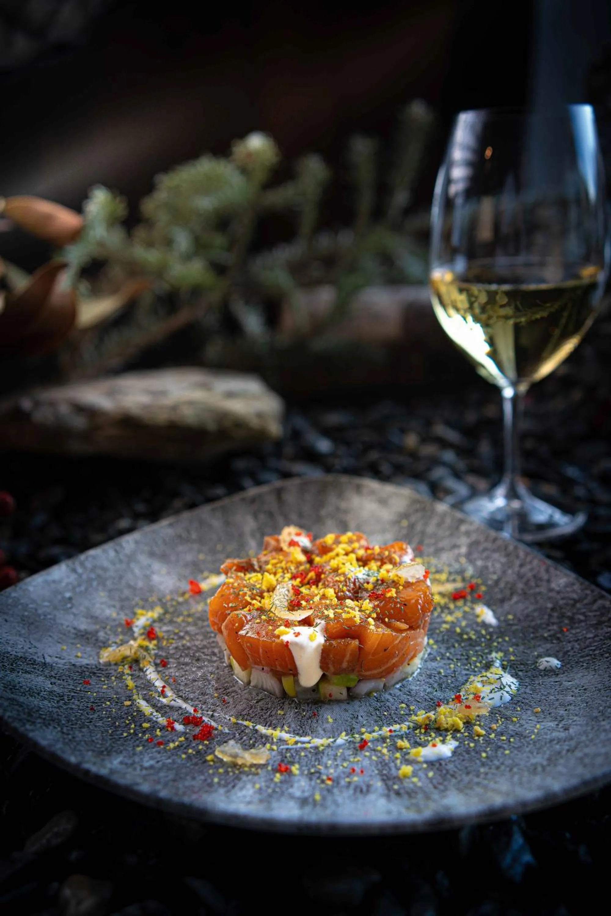 Restaurant/places to eat in Les Pardines 1819 Mountain suites & SPA