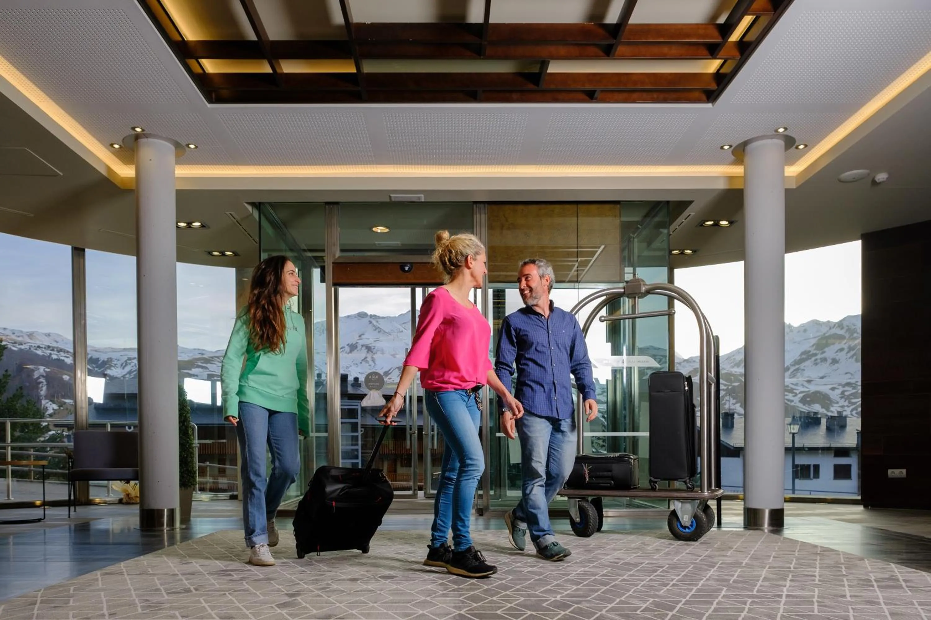 Lobby or reception in SNÖ Aragon Hills