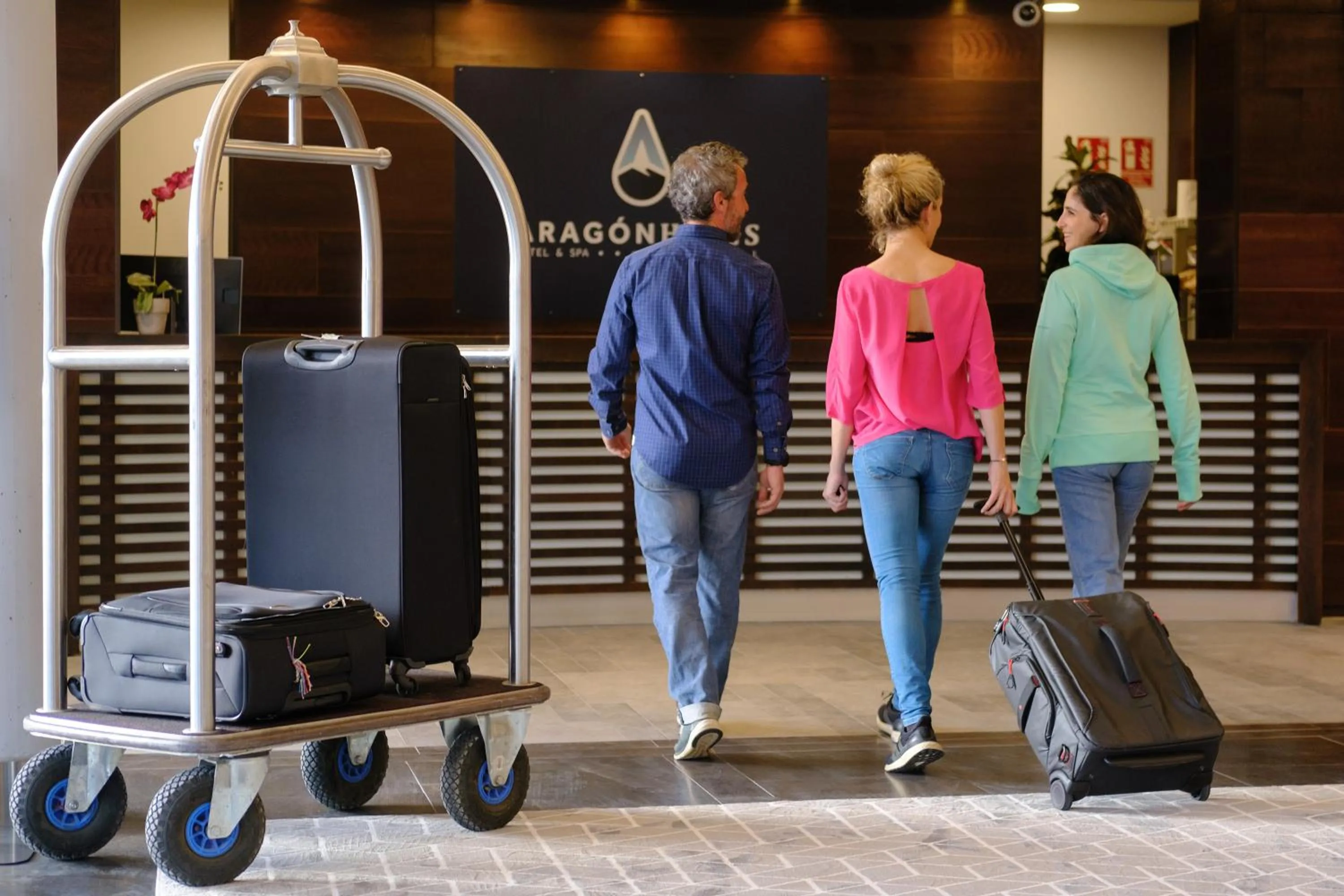 Lobby or reception in SNÖ Aragon Hills