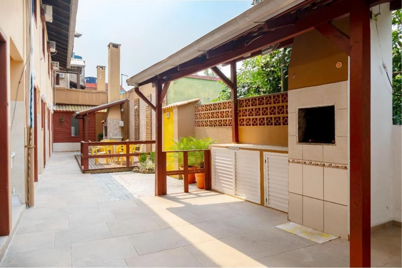 BBQ facilities in Pousada Clara Manhã