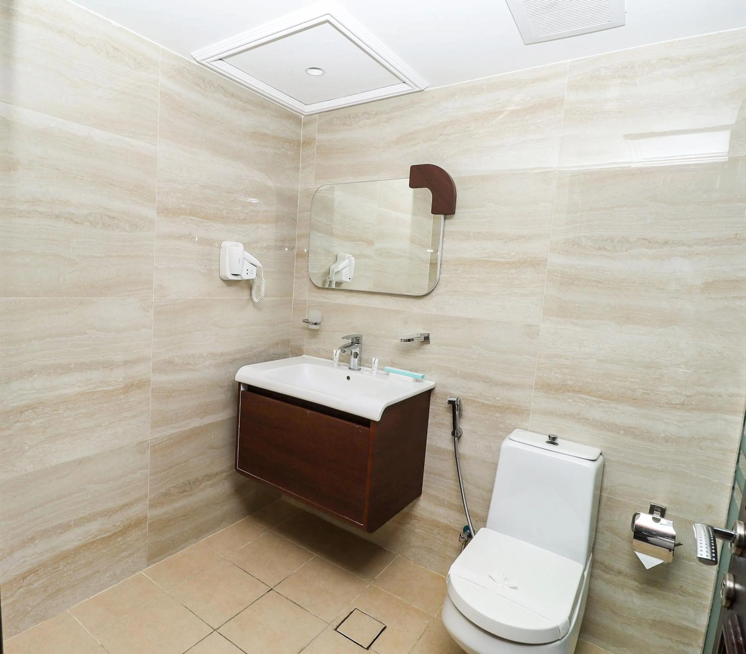 Bathroom in شقق مسكن المدينة للشقق المخدومة